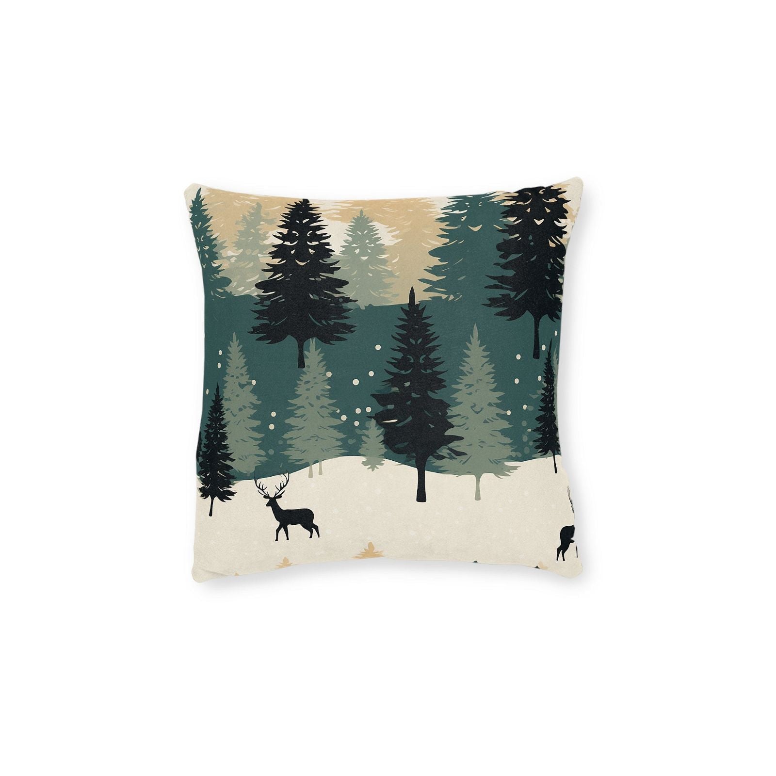 Christmas Patterned Accent Pillow - ExclusiveCreativeDesigns