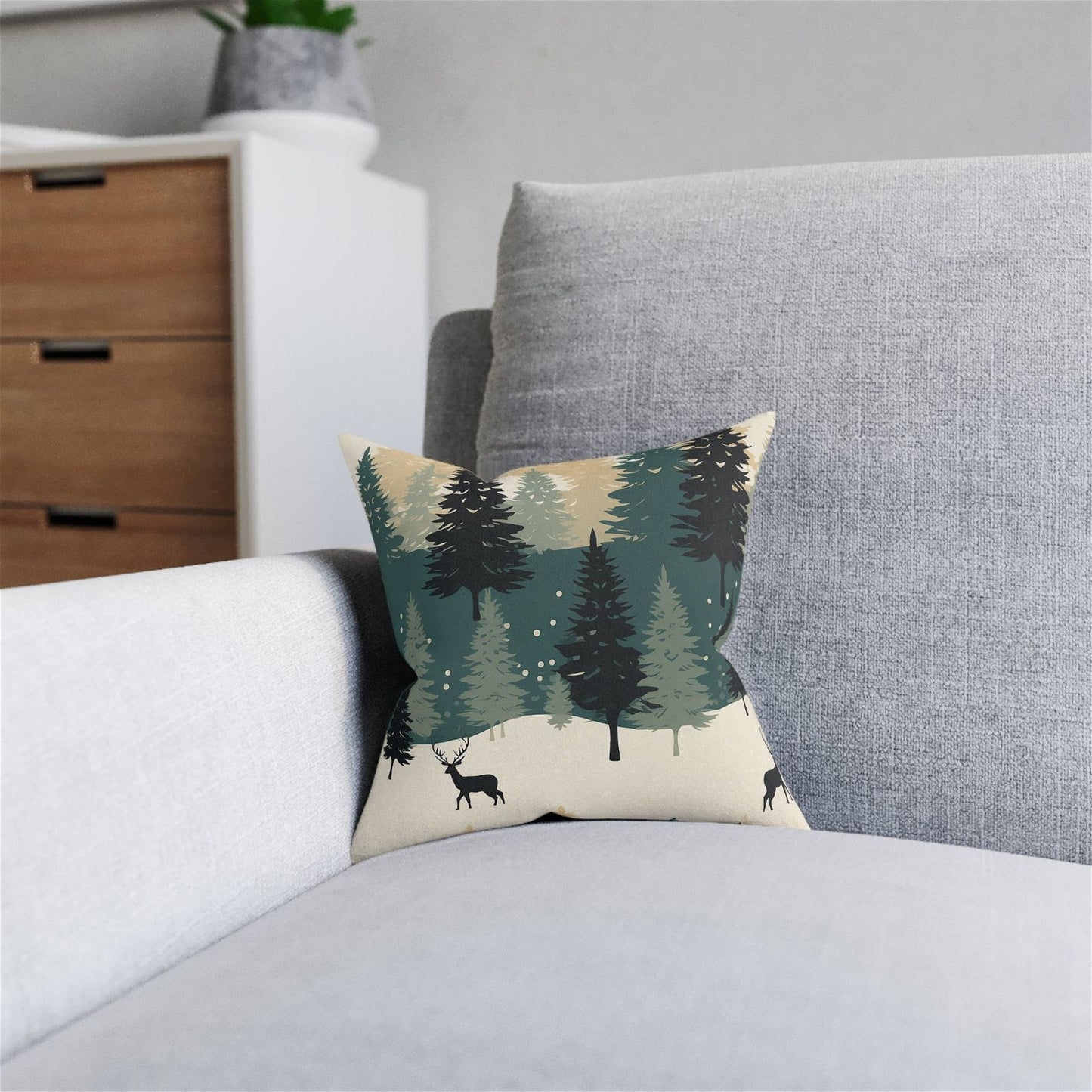 Christmas Patterned Accent Pillow - ExclusiveCreativeDesigns