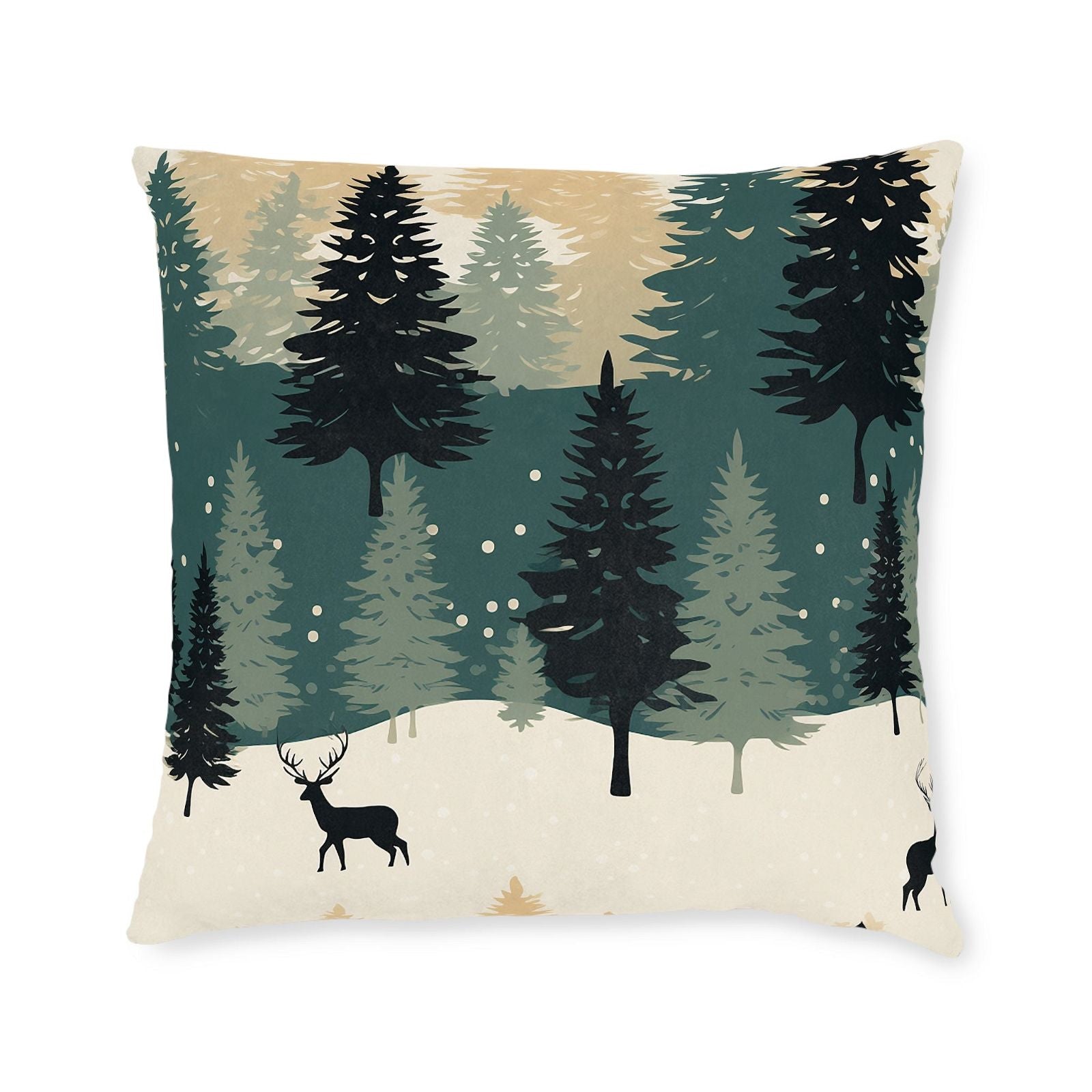 Christmas Patterned Accent Pillow - ExclusiveCreativeDesigns