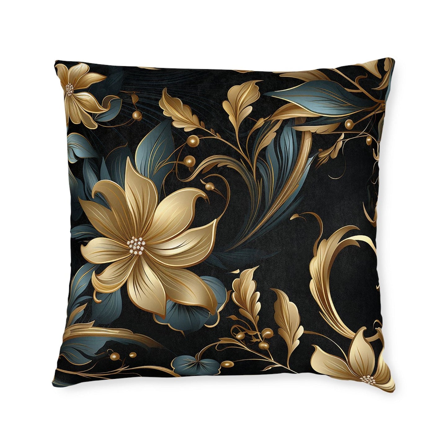 Classic Sophistication Square Pillow - ExclusiveCreativeDesigns