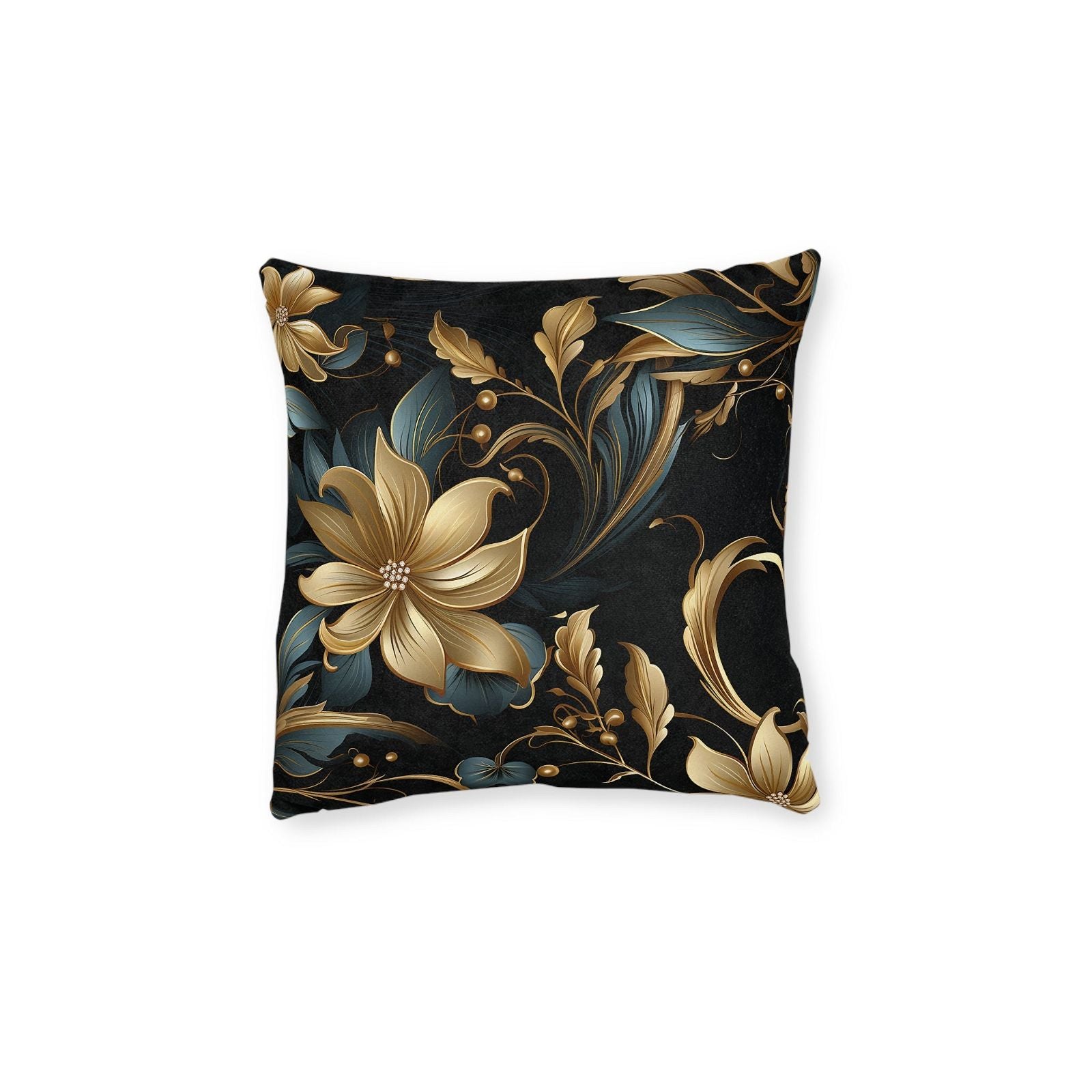 Classic Sophistication Square Pillow - ExclusiveCreativeDesigns