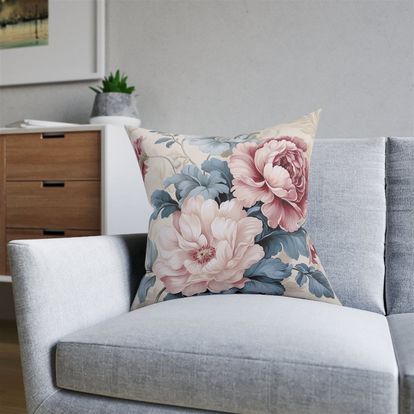 Elegant Square Pillow Design - ExclusiveCreativeDesigns