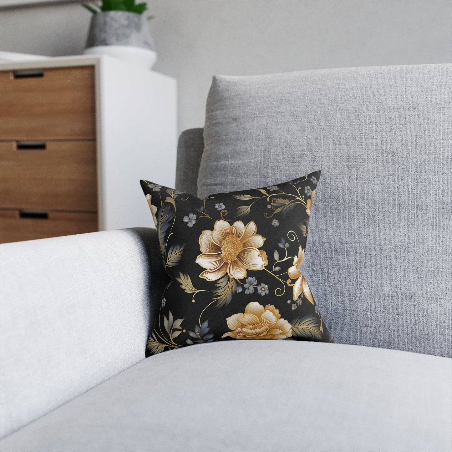 Elegant Square Pillow Design - ExclusiveCreativeDesigns