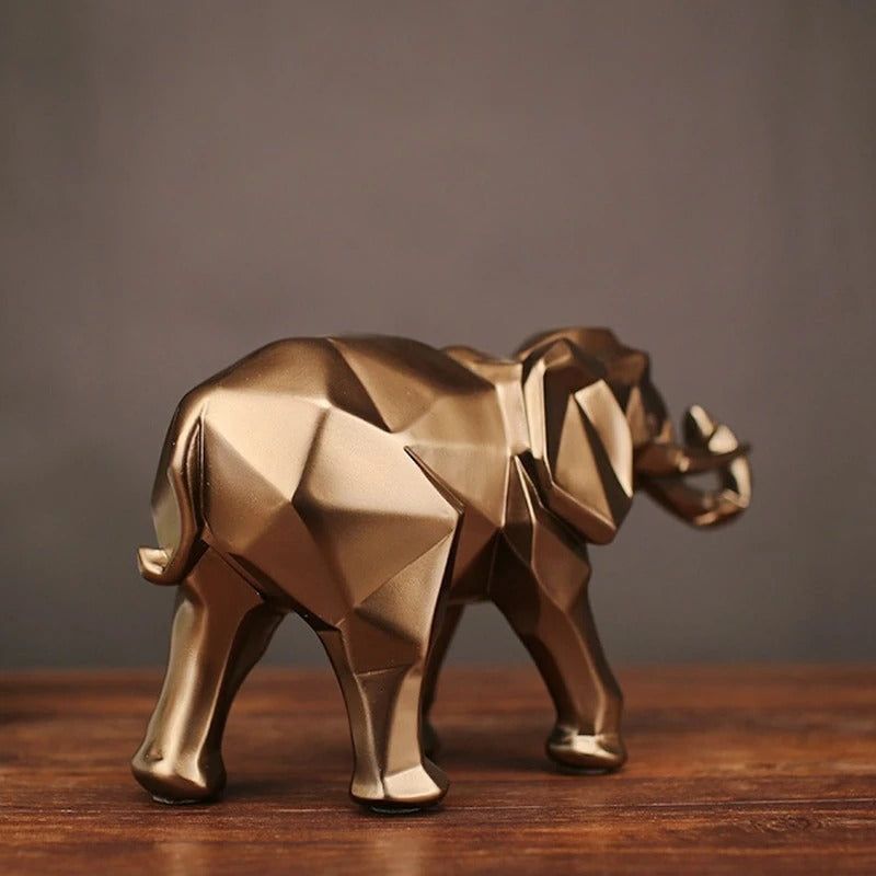 Elephant Abstract Statue - ExclusiveCreativeDesigns