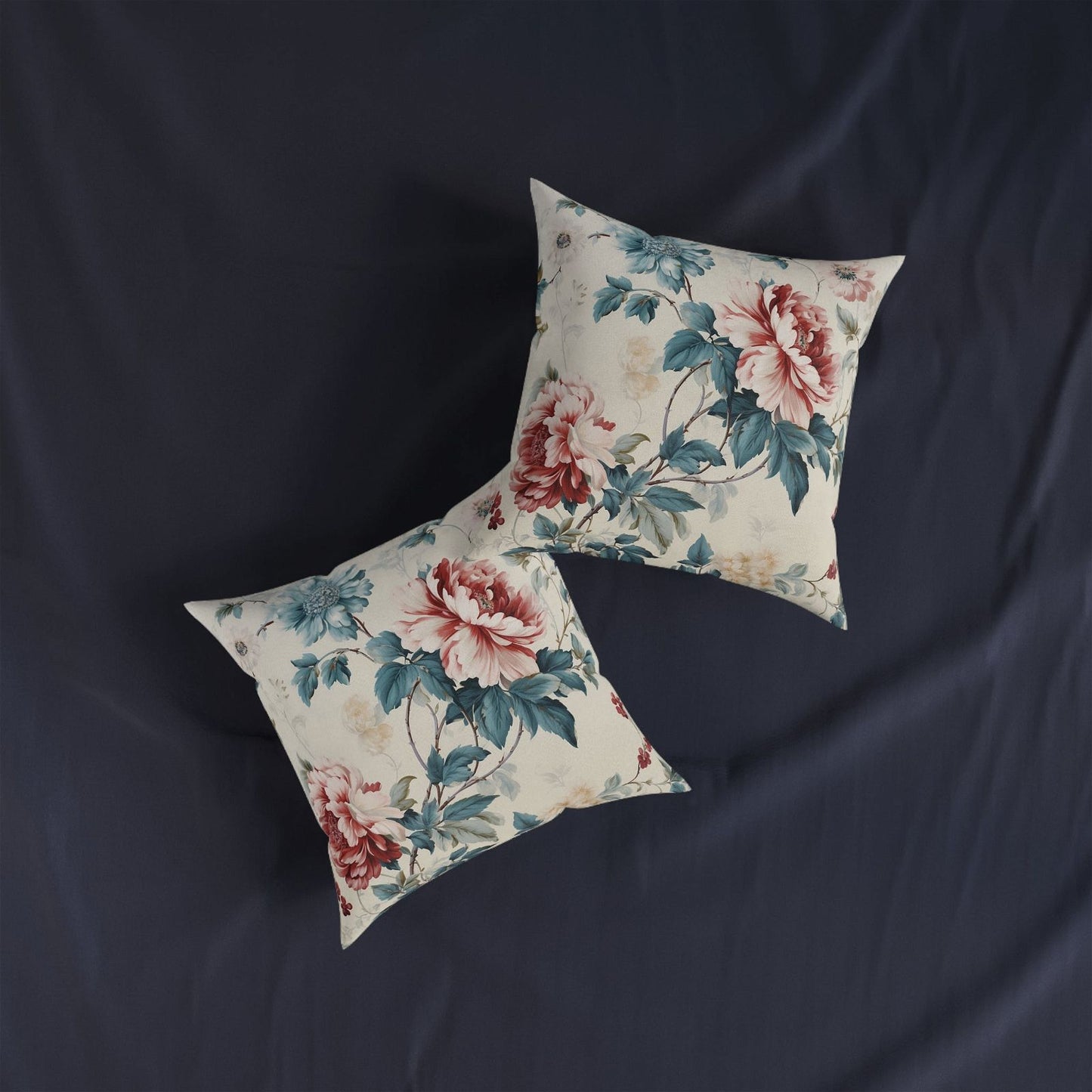 Floral Patterned Pillow - ExclusiveCreativeDesigns