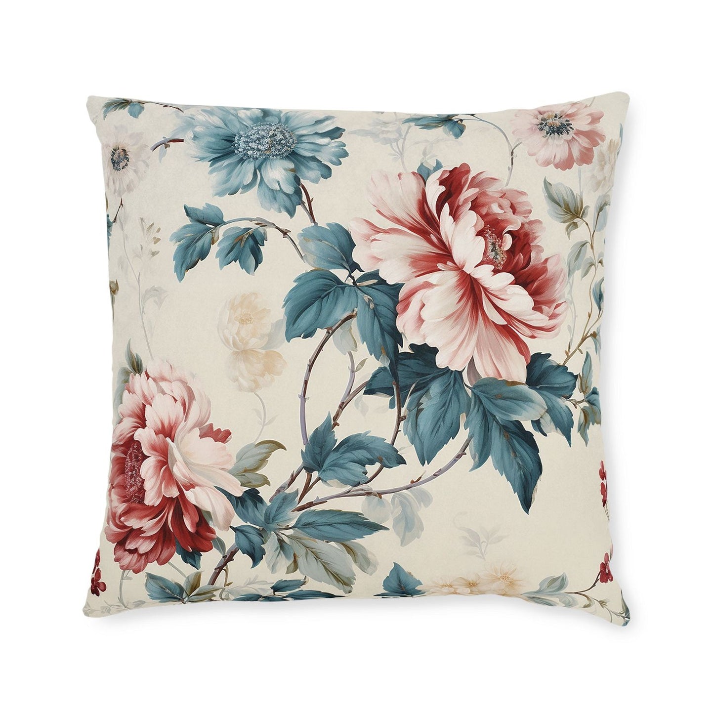 Floral Patterned Pillow - ExclusiveCreativeDesigns