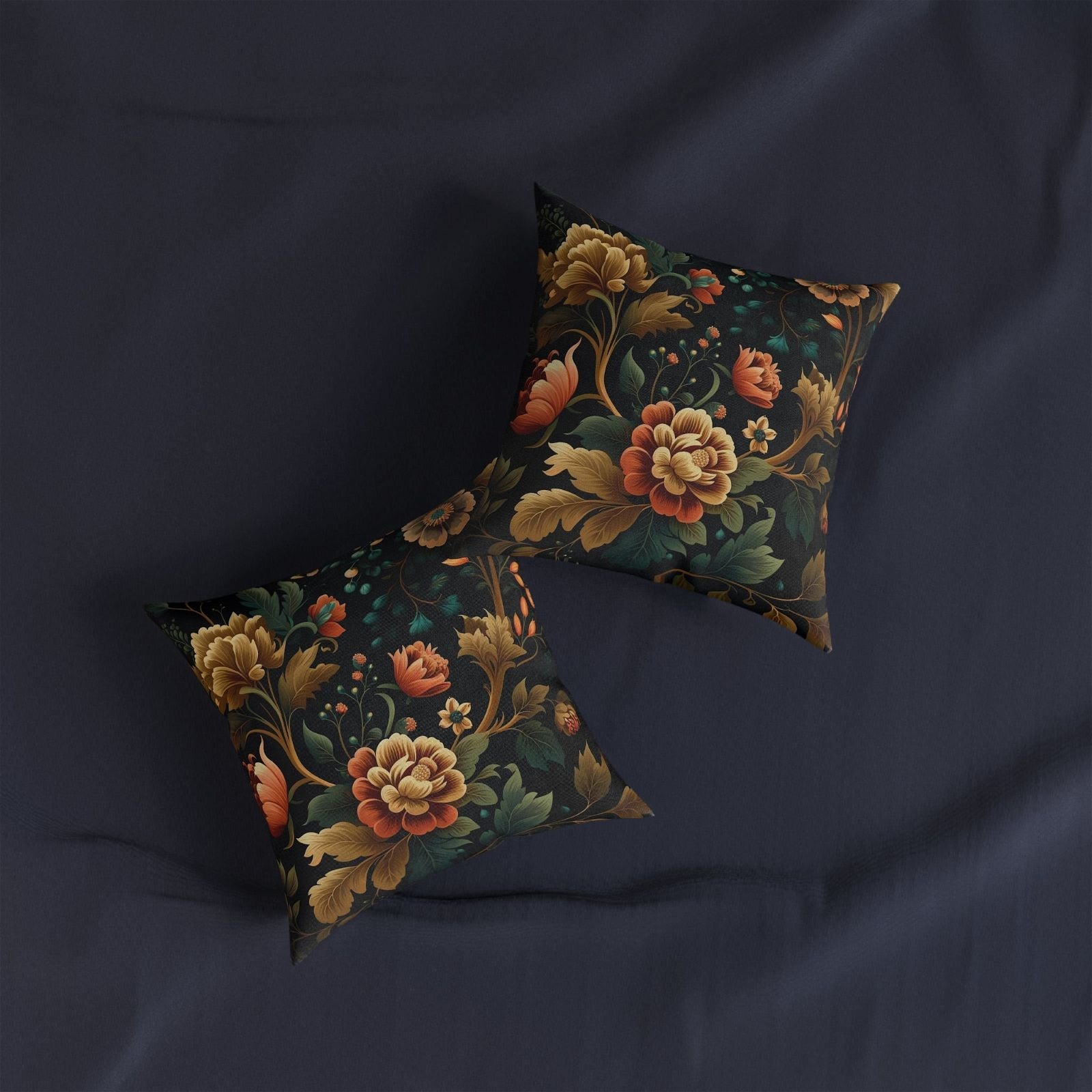 Floral Symphony Pillow - ExclusiveCreativeDesigns