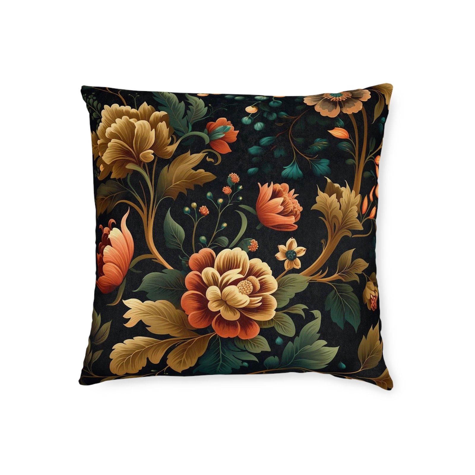 Floral Symphony Pillow - ExclusiveCreativeDesigns