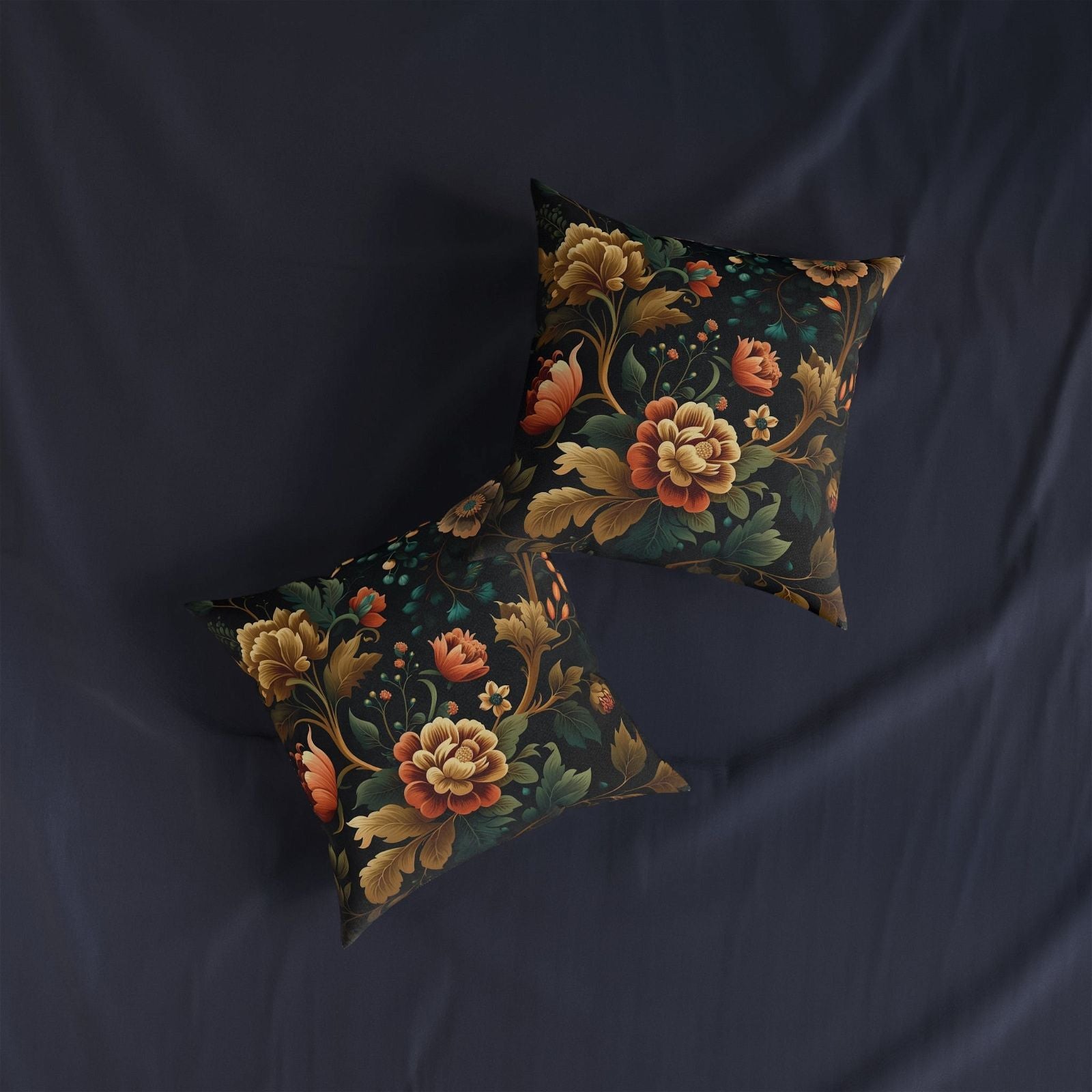 Floral Symphony Pillow - ExclusiveCreativeDesigns