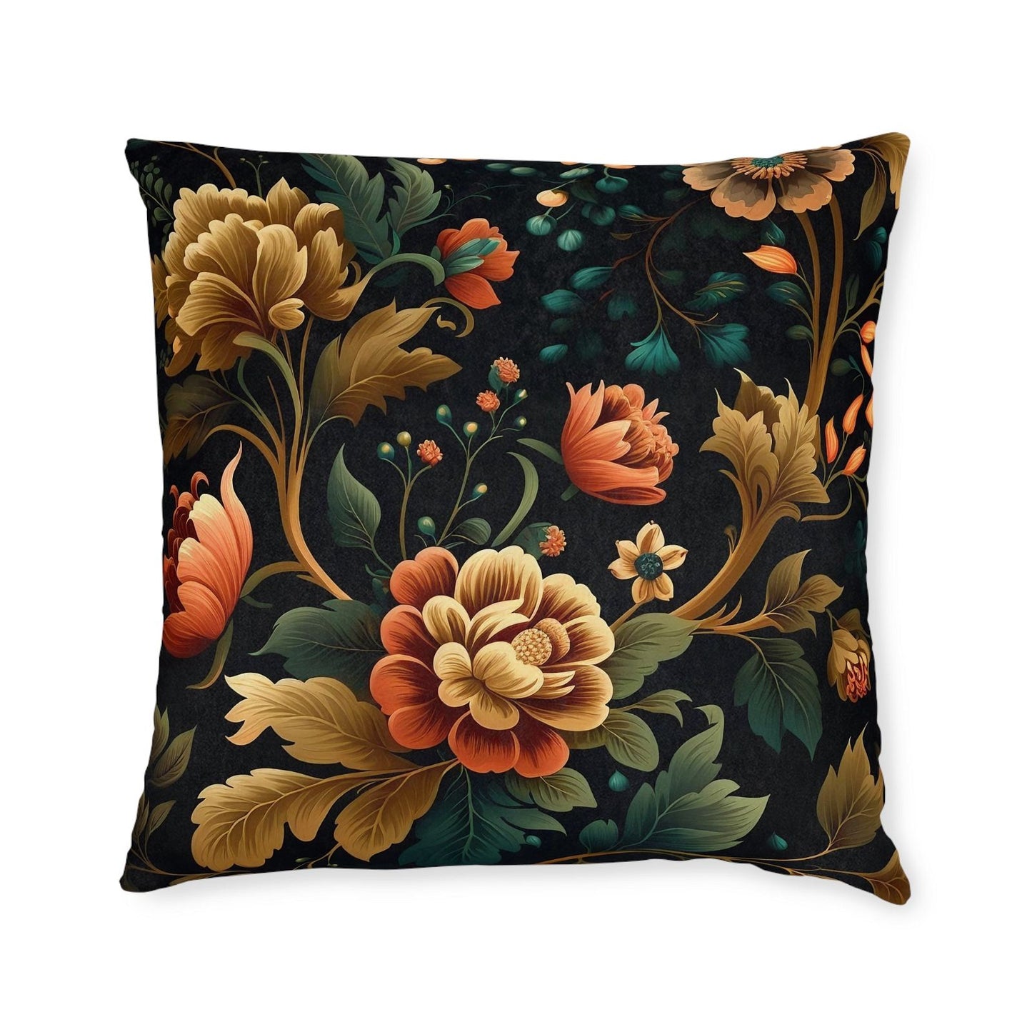 Floral Symphony Pillow - ExclusiveCreativeDesigns