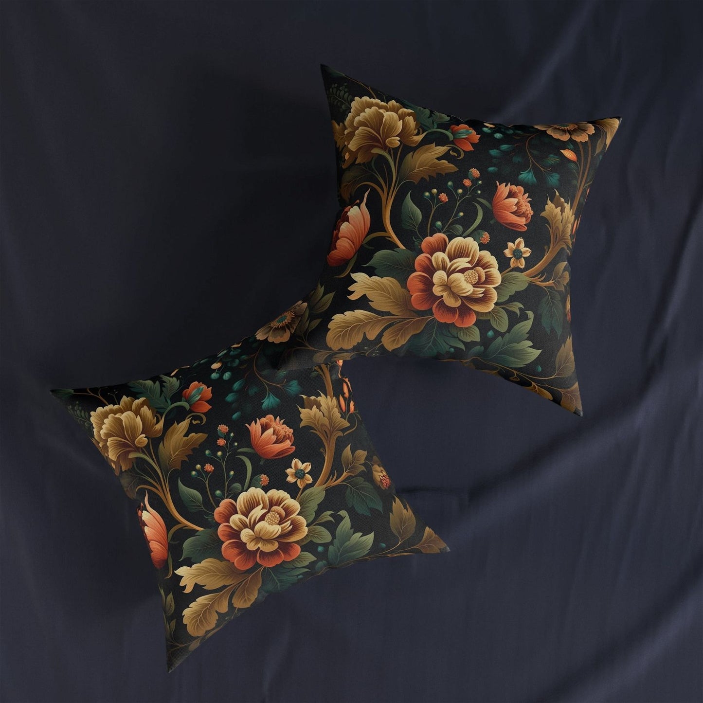 Floral Symphony Pillow - ExclusiveCreativeDesigns