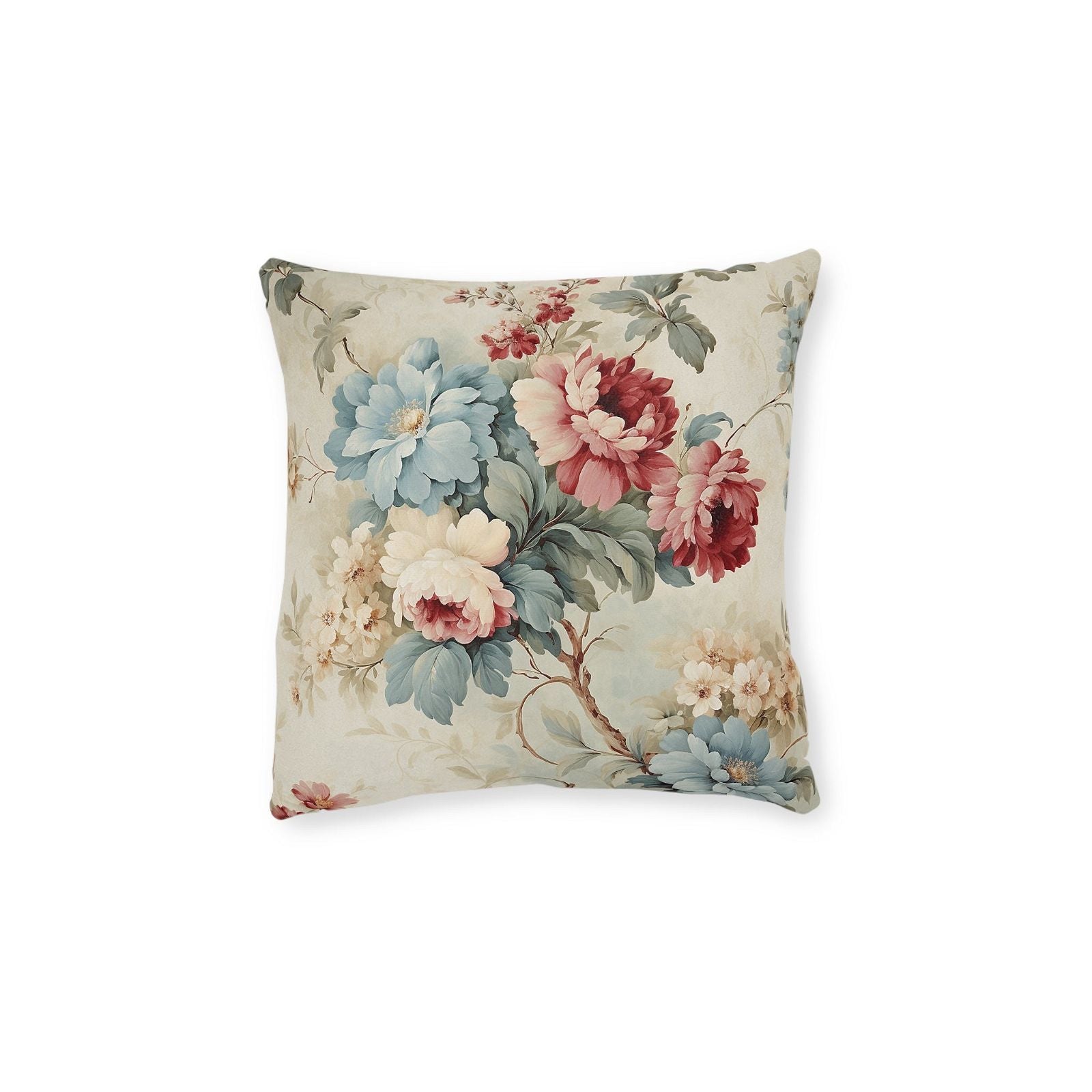 Flourishing Beauty Square Pillow - ExclusiveCreativeDesigns