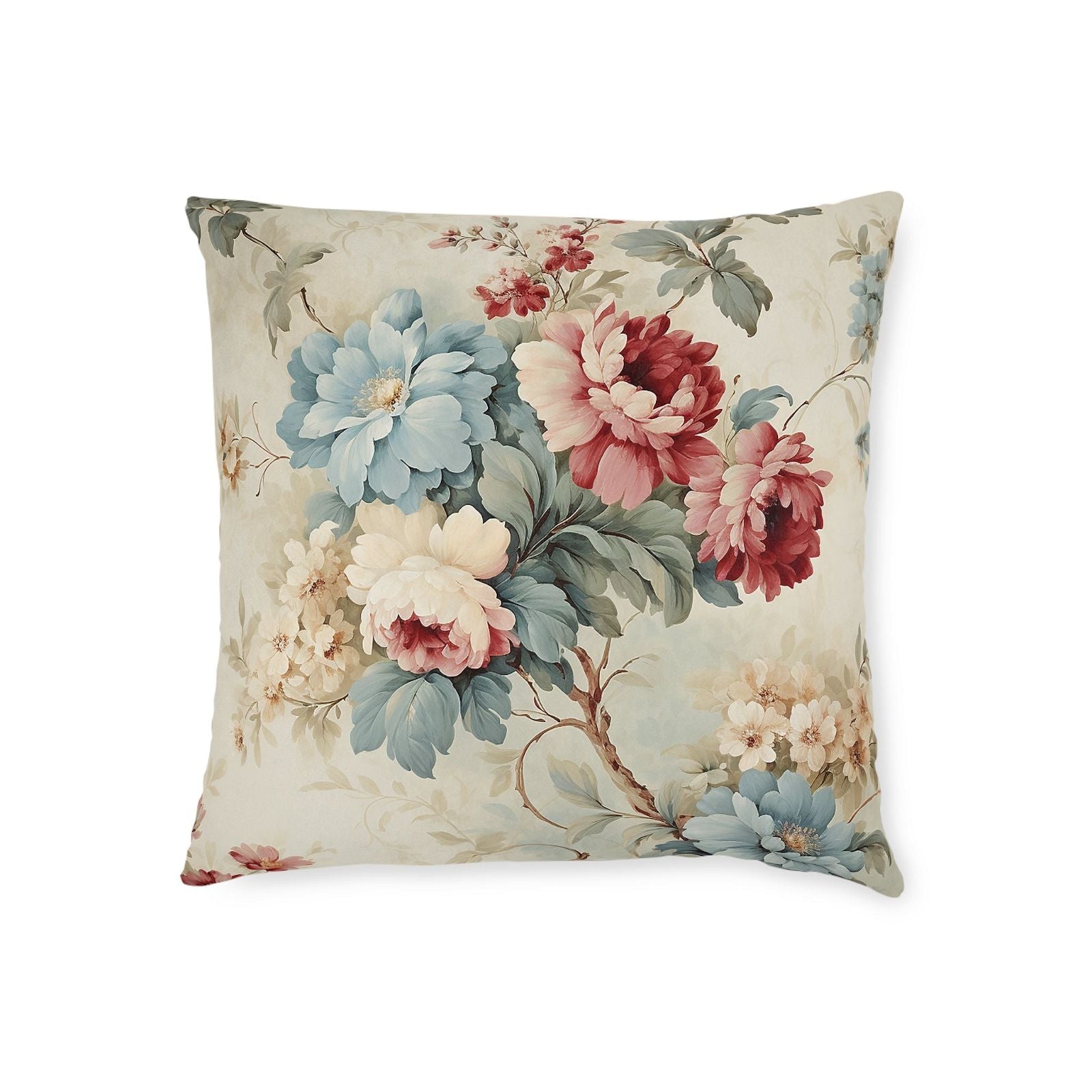 Flourishing Beauty Square Pillow - ExclusiveCreativeDesigns