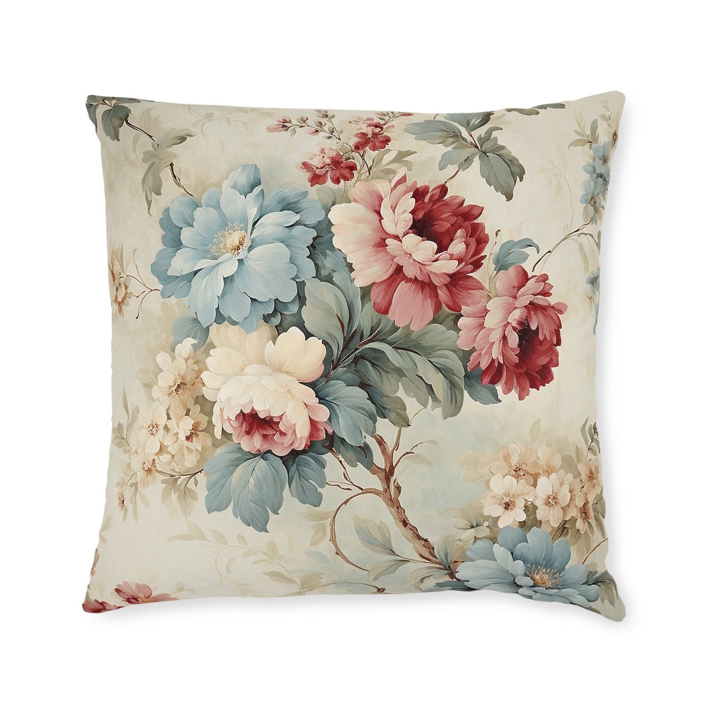 Flourishing Beauty Square Pillow - ExclusiveCreativeDesigns