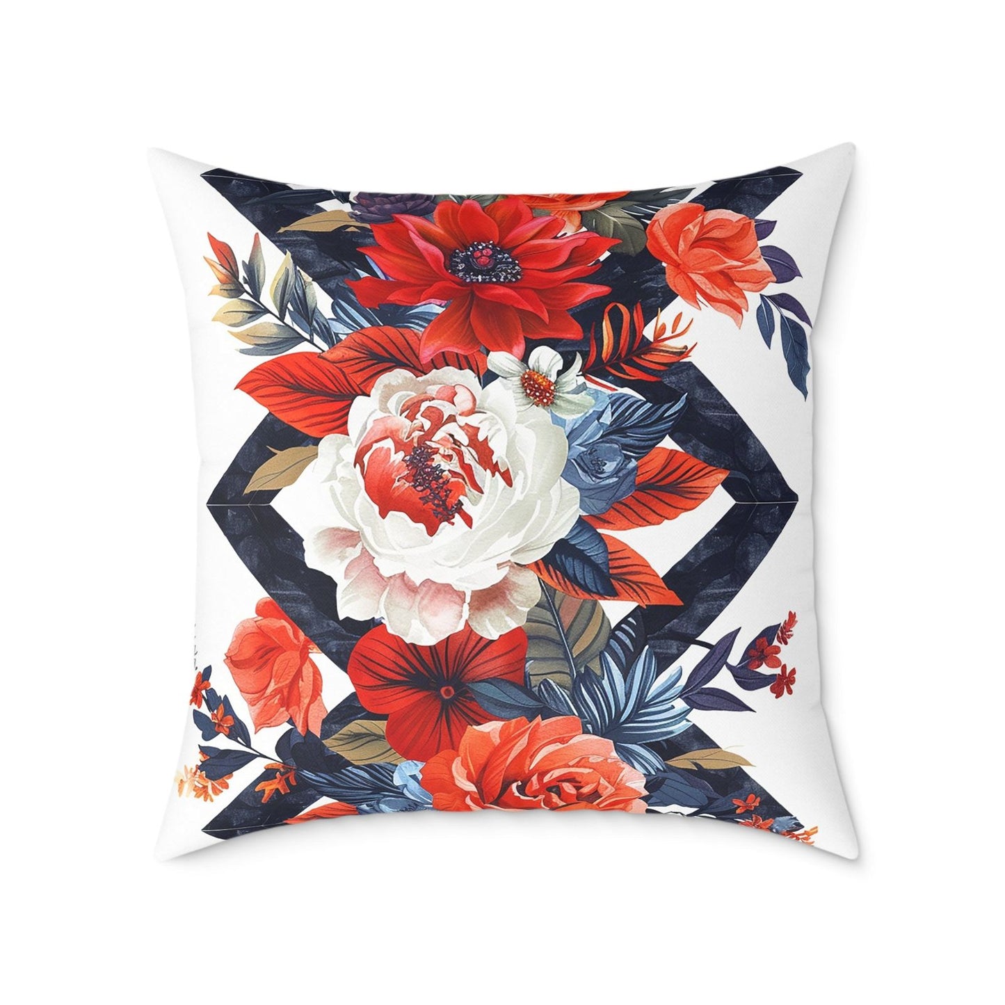 Flowers Pattern Pillow - ExclusiveCreativeDesigns