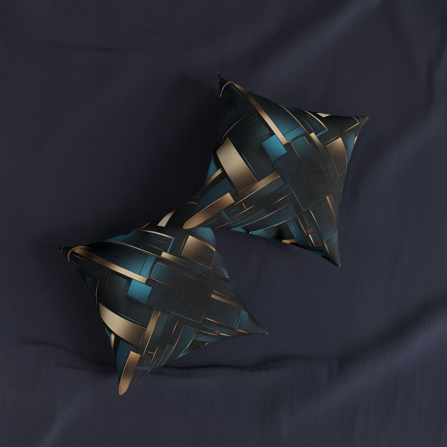 Futuristic Modern Patterned Pillow - ExclusiveCreativeDesigns