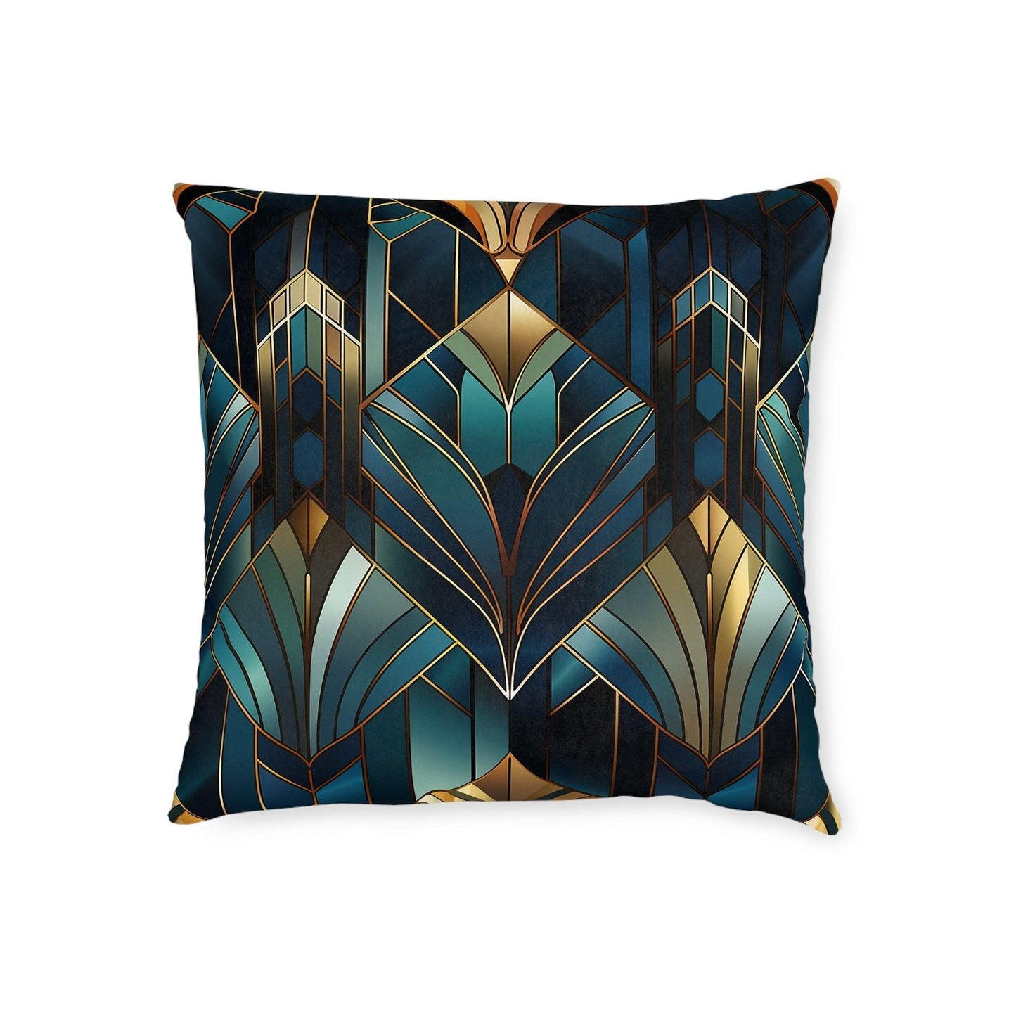 Innovative Geometry Futuristic Square Pillow - ExclusiveCreativeDesigns