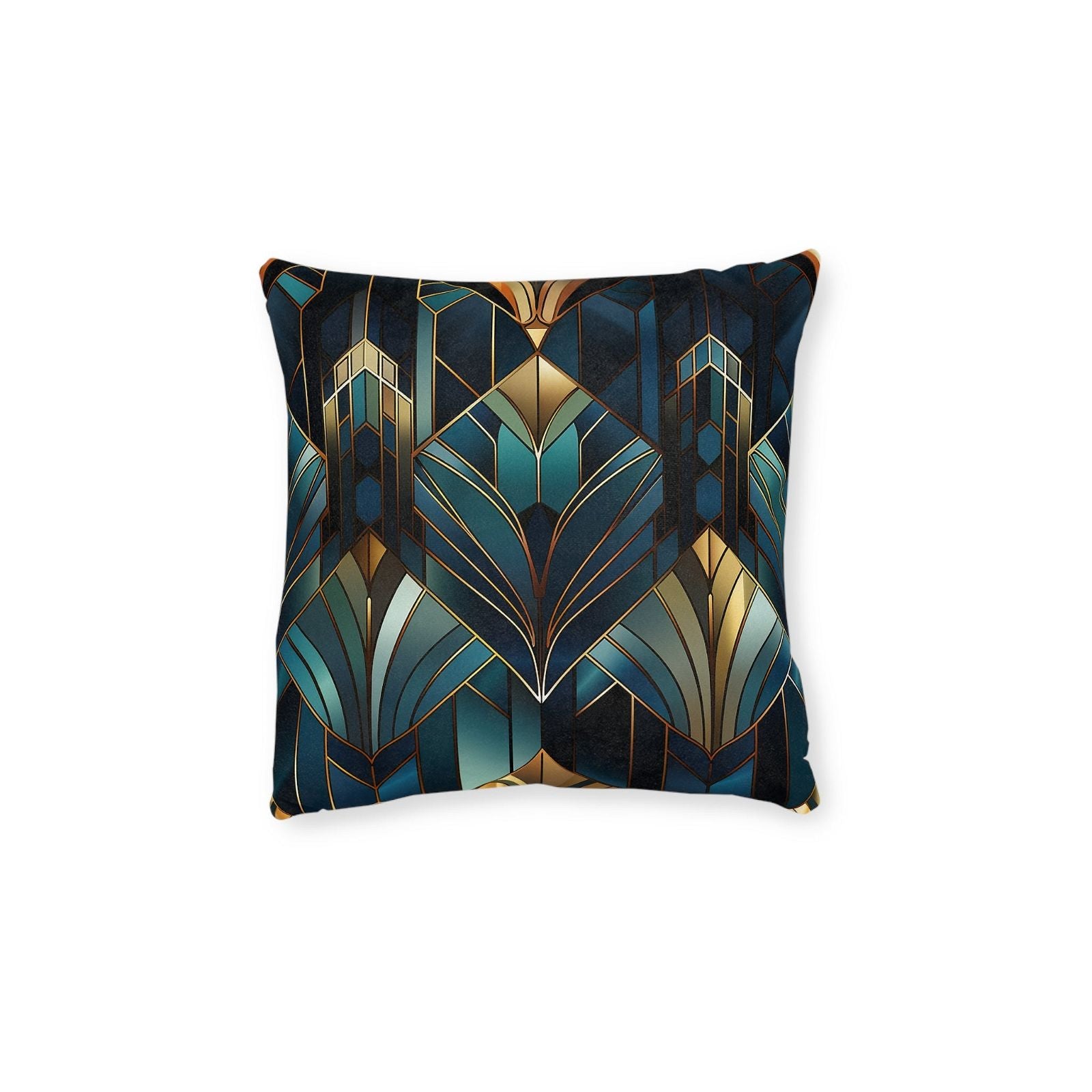 Innovative Geometry Futuristic Square Pillow - ExclusiveCreativeDesigns