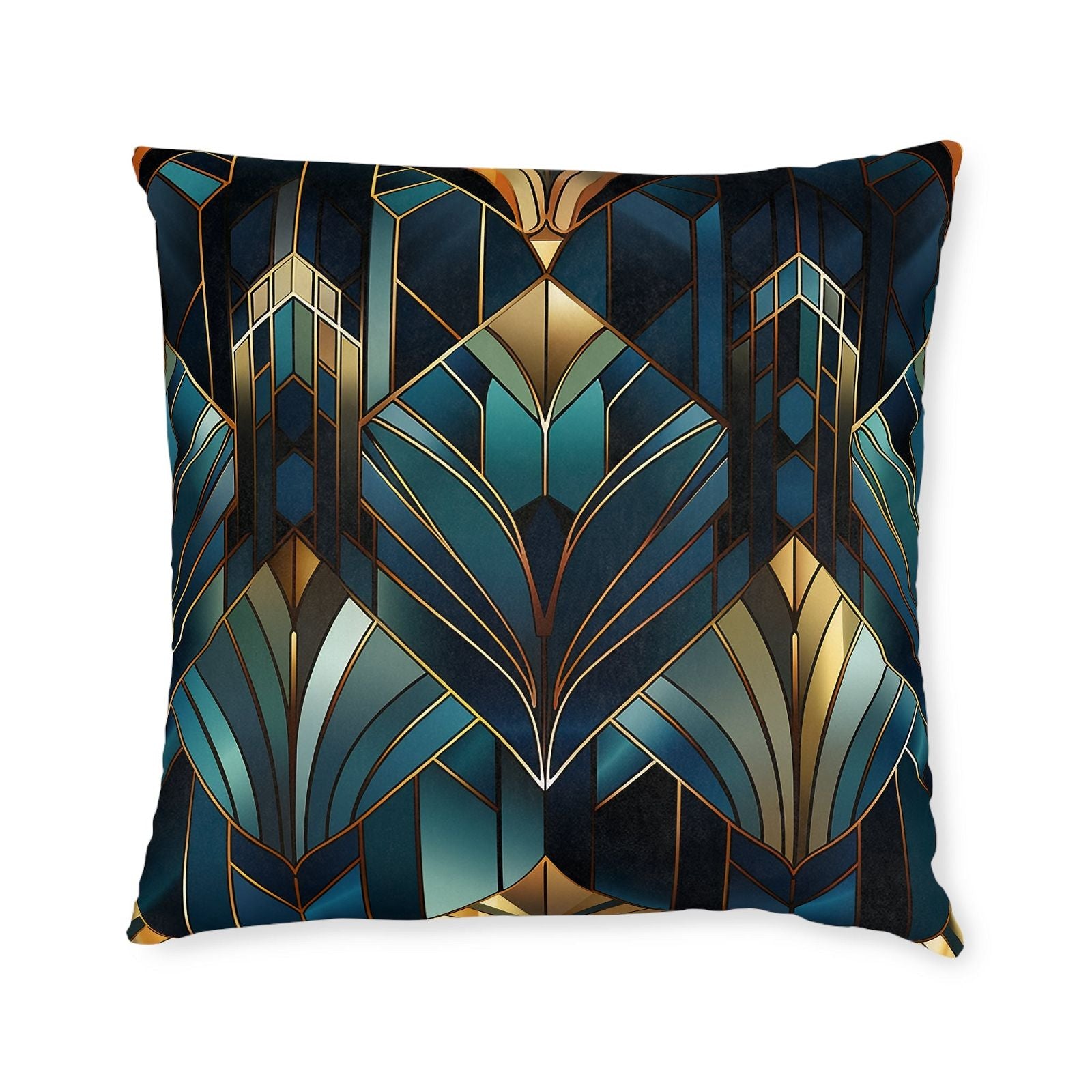 Innovative Geometry Futuristic Square Pillow - ExclusiveCreativeDesigns