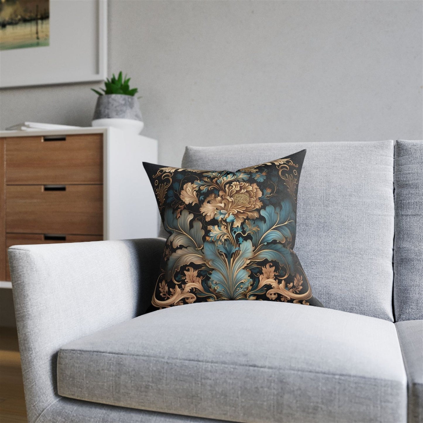 Luxurious Baroque Pillow - ExclusiveCreativeDesigns