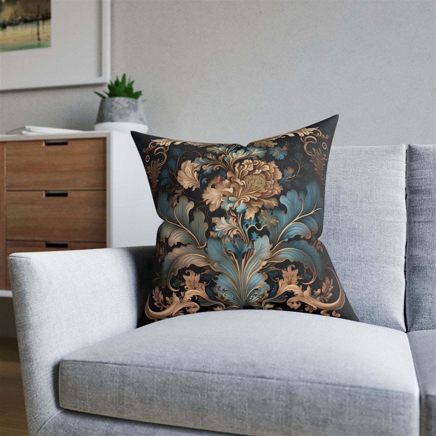 Luxurious Baroque Pillow - ExclusiveCreativeDesigns