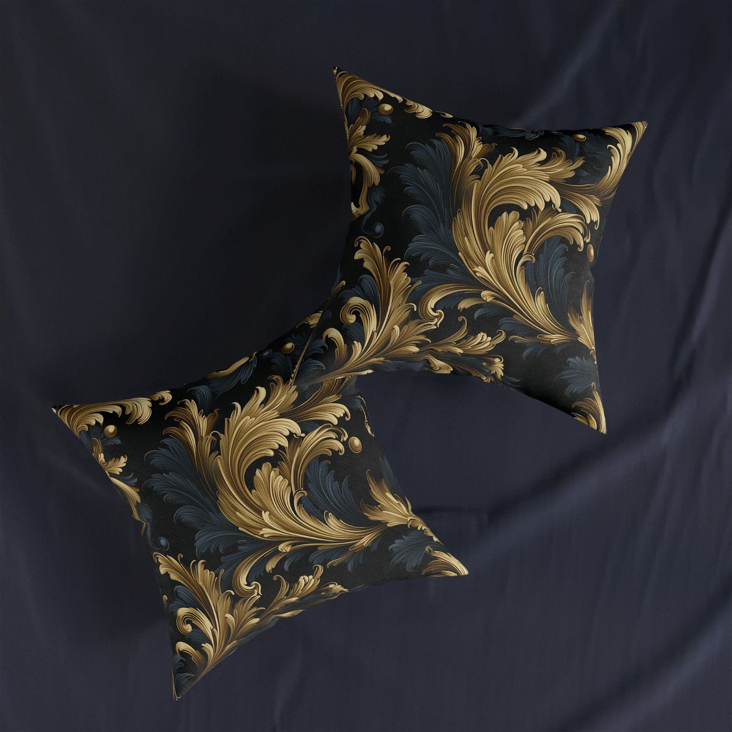 Luxurious Square Pillow Accent - ExclusiveCreativeDesigns