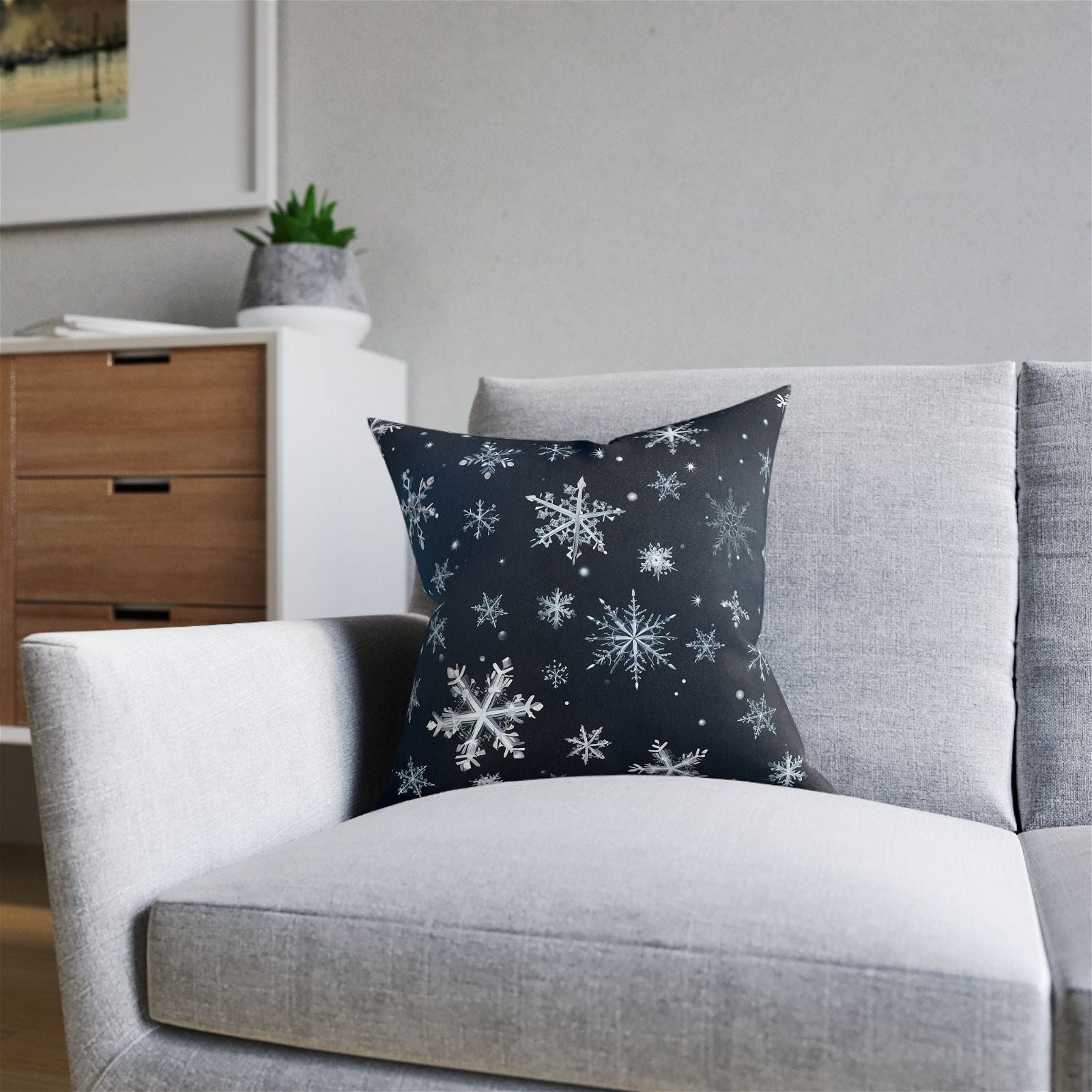 Magical Christmas Snow Pattern - ExclusiveCreativeDesigns