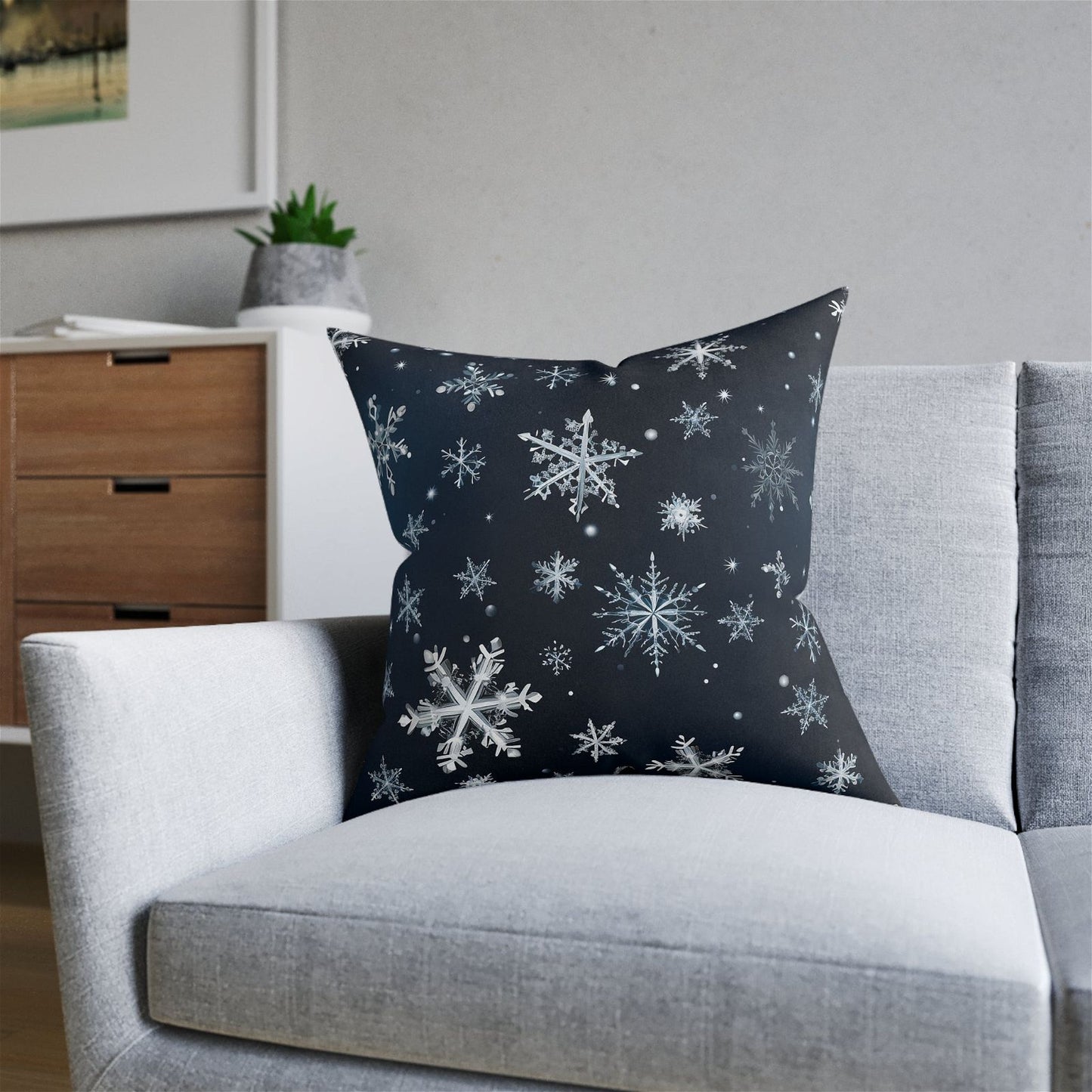 Magical Christmas Snow Pattern - ExclusiveCreativeDesigns