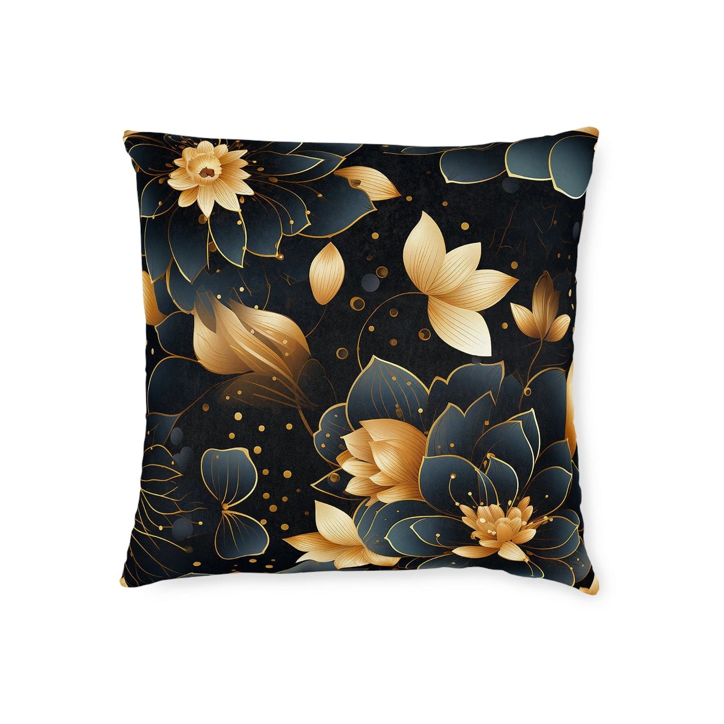 Mandala Harmony Square Pillow Design - ExclusiveCreativeDesigns