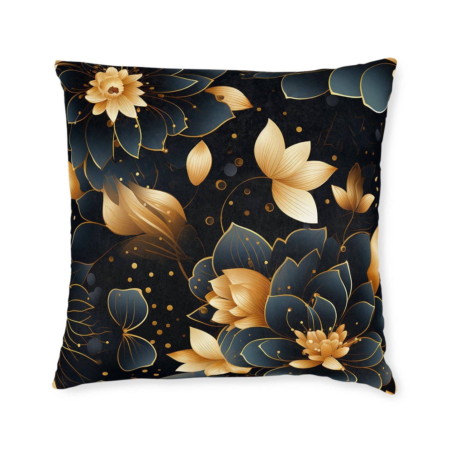 Mandala Harmony Square Pillow Design - ExclusiveCreativeDesigns