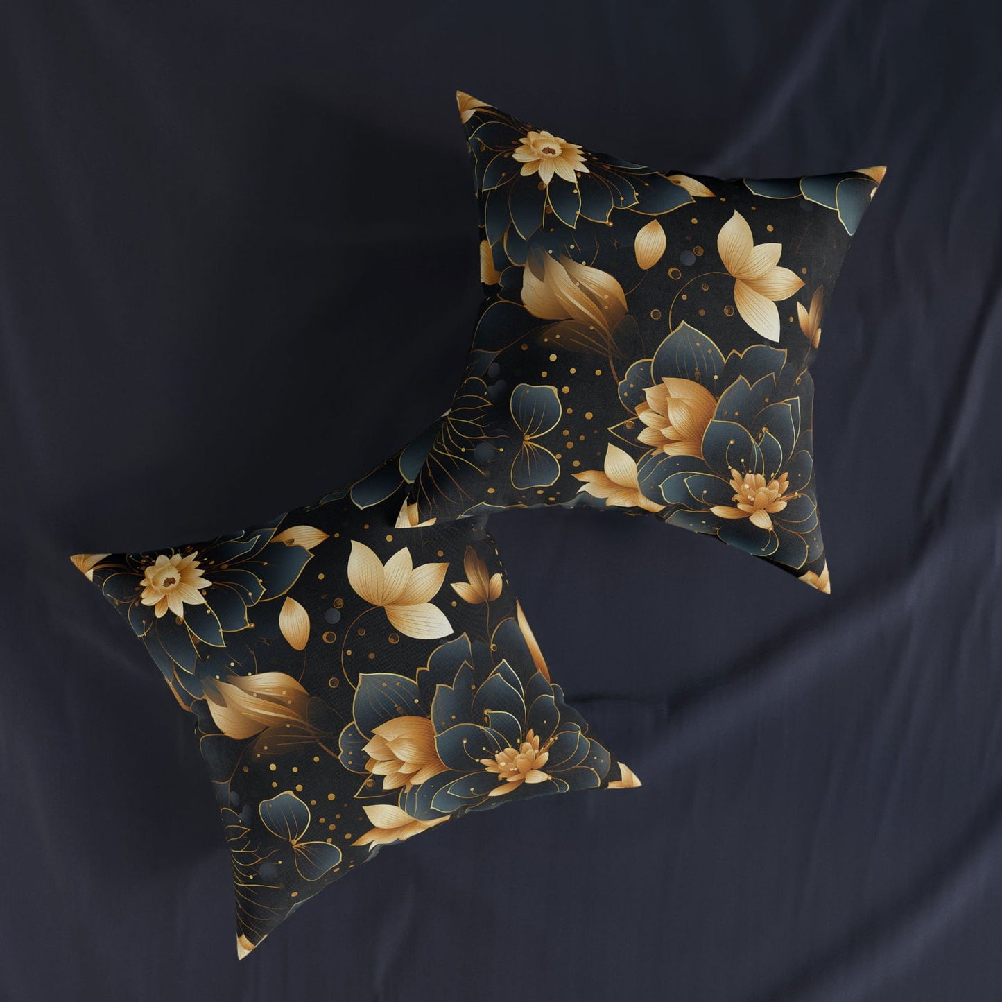 Mandala Harmony Square Pillow Design - ExclusiveCreativeDesigns