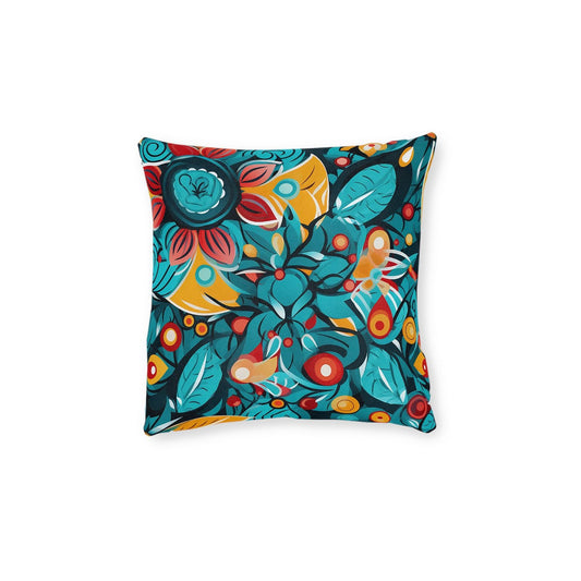 Mandala Pattern Square Pillow - ExclusiveCreativeDesigns