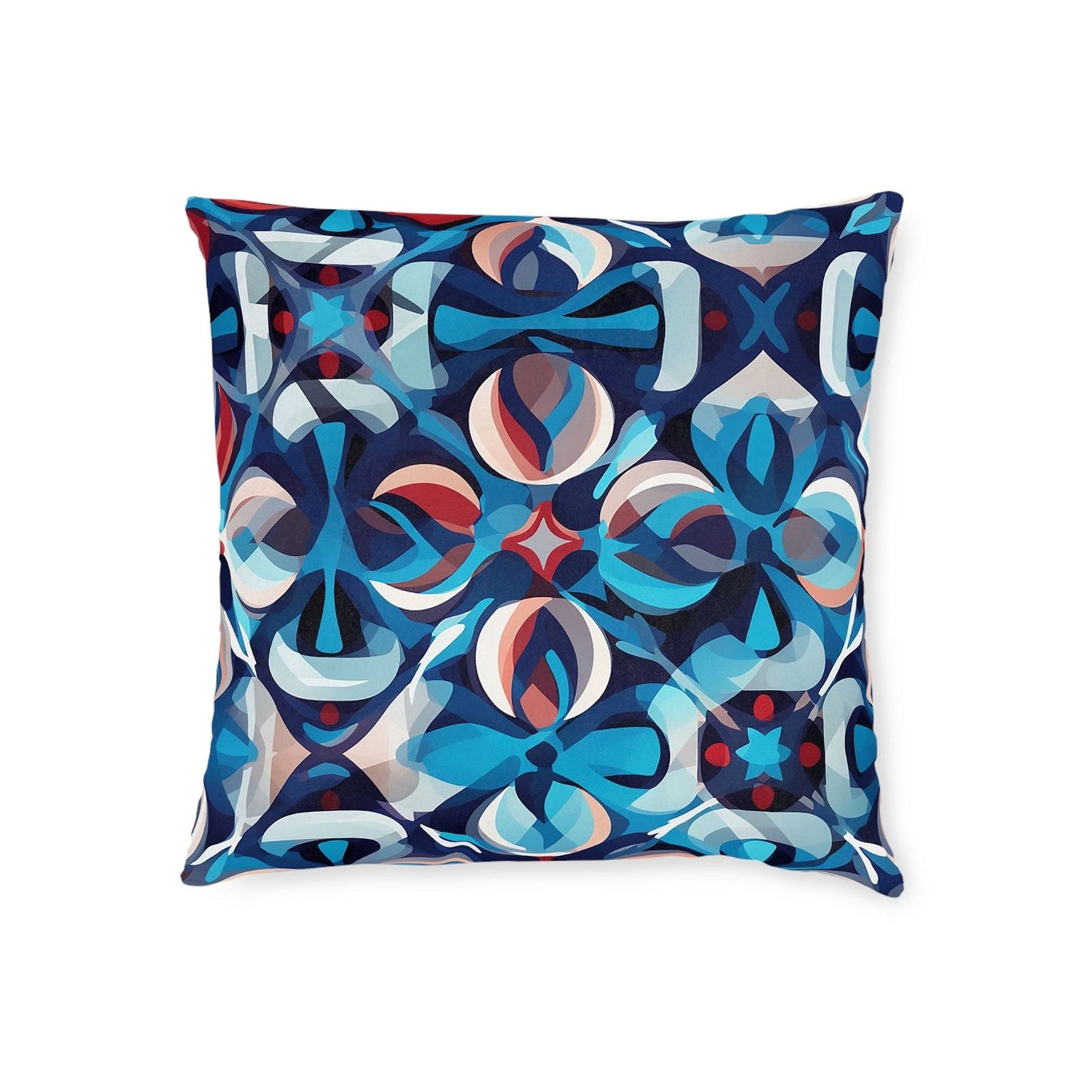 Moroccan Pattern Square Pillow - ExclusiveCreativeDesigns