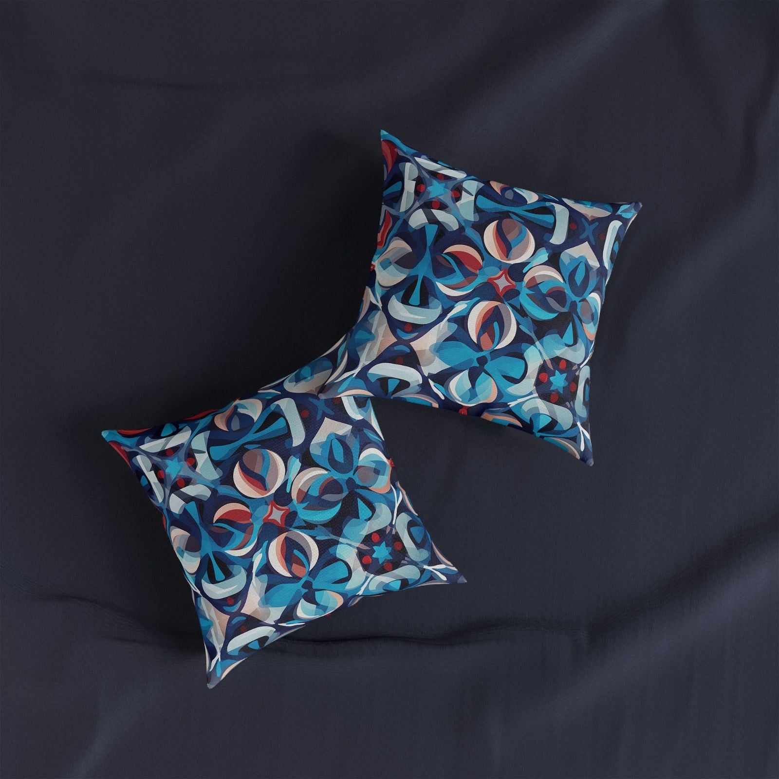 Moroccan Pattern Square Pillow - ExclusiveCreativeDesigns