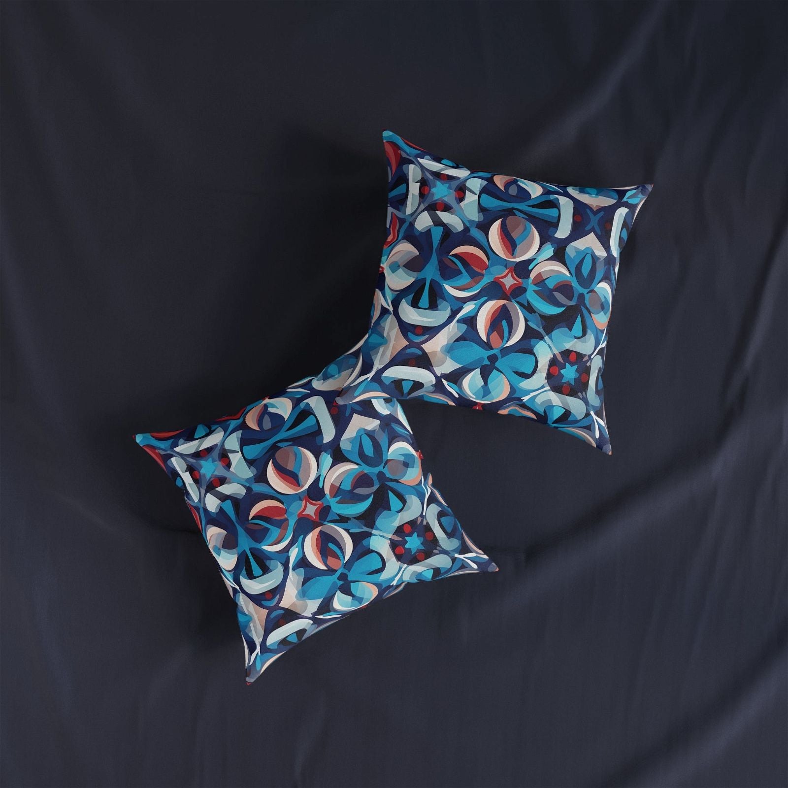 Moroccan Pattern Square Pillow - ExclusiveCreativeDesigns