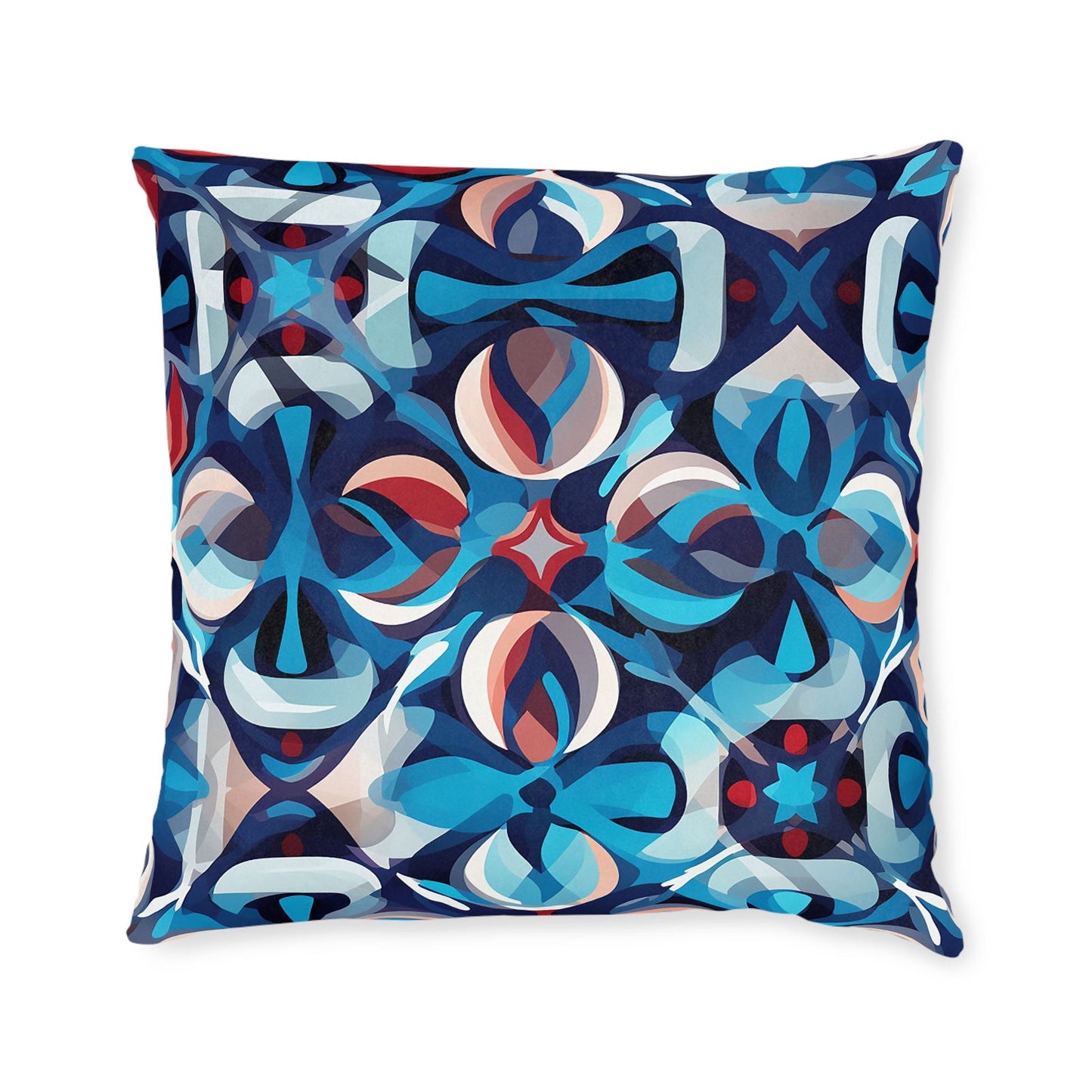 Moroccan Pattern Square Pillow - ExclusiveCreativeDesigns