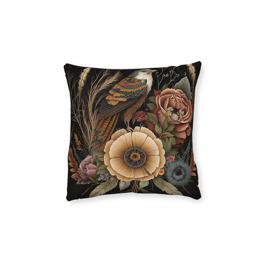 Native American Floral Pattern Pillow - ExclusiveCreativeDesigns