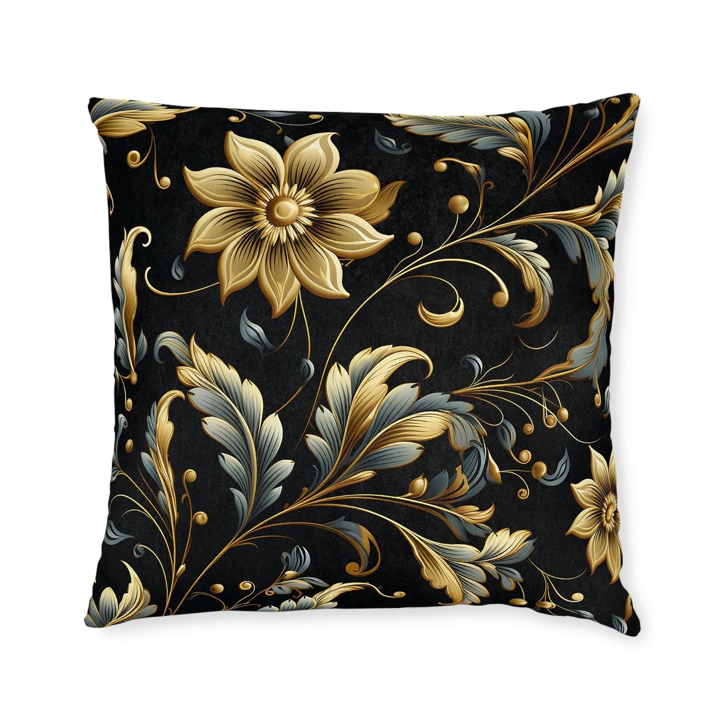 Opulent Luxury Square Pillow - ExclusiveCreativeDesigns