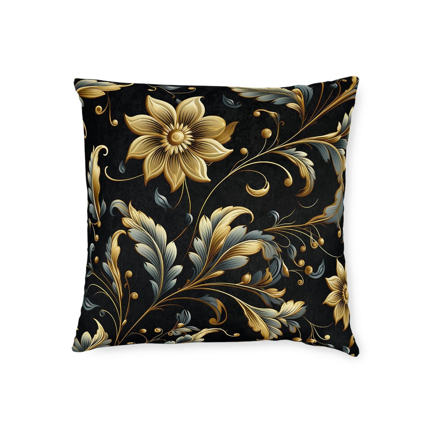 Opulent Luxury Square Pillow - ExclusiveCreativeDesigns