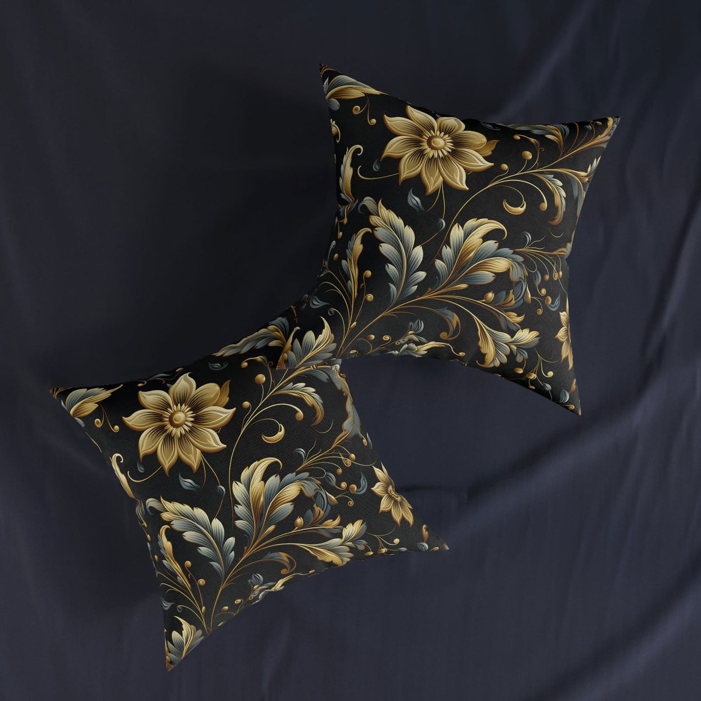 Opulent Luxury Square Pillow - ExclusiveCreativeDesigns