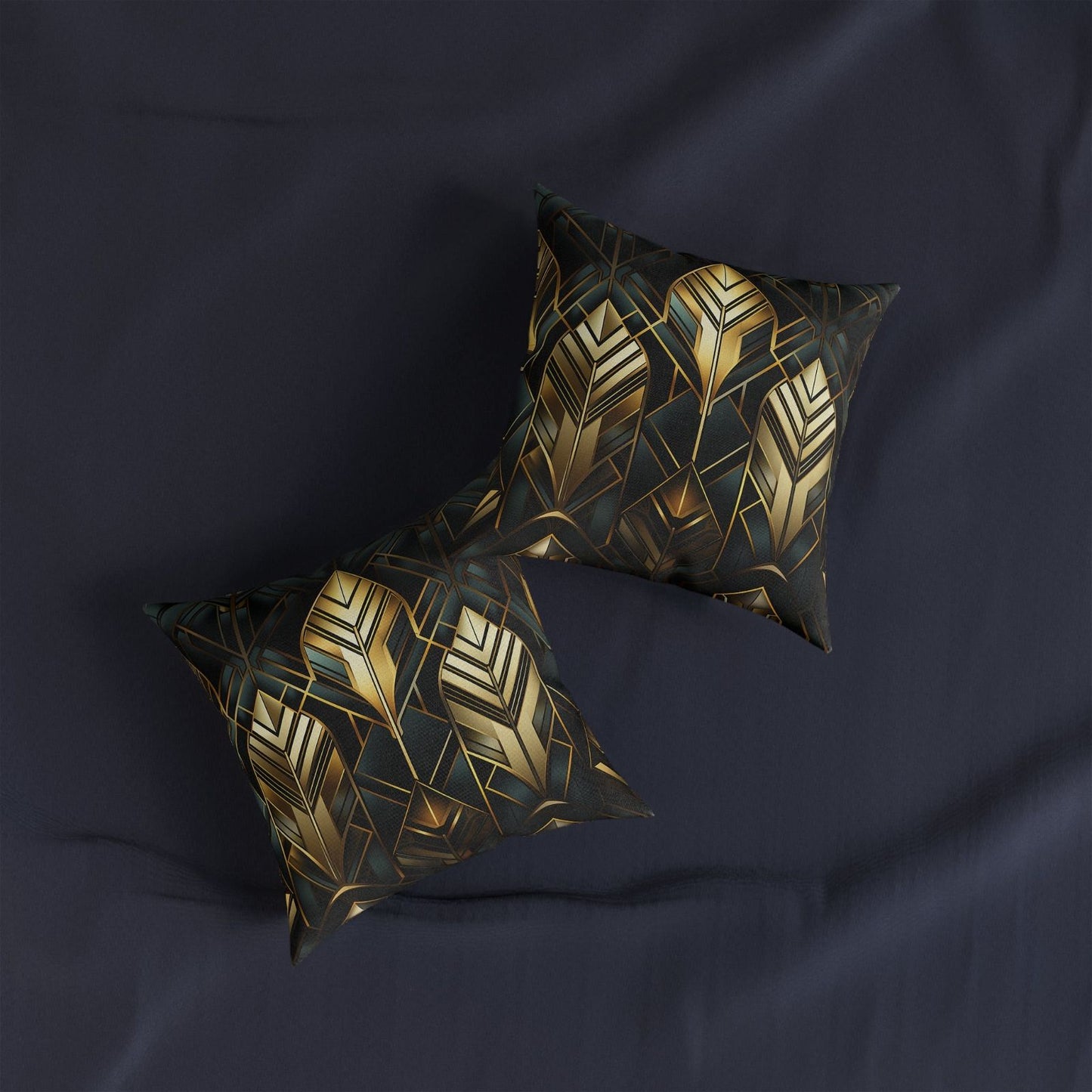 Opulent Shapes Square Pillow - ExclusiveCreativeDesigns