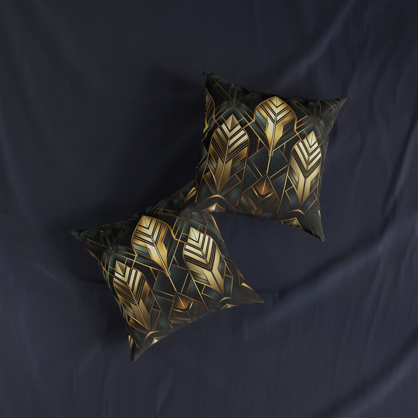 Opulent Shapes Square Pillow - ExclusiveCreativeDesigns