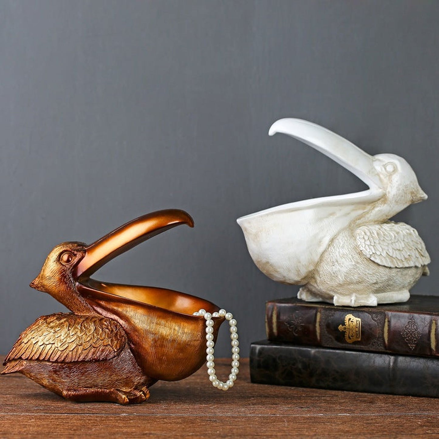 Pelican Statue Holder Ornament - ExclusiveCreativeDesigns