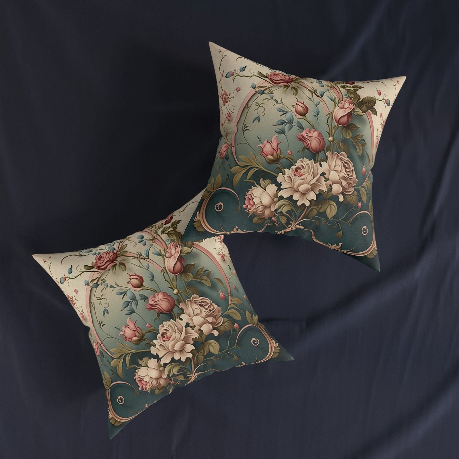 Regal Botanicals Rococo  Pillow - ExclusiveCreativeDesigns