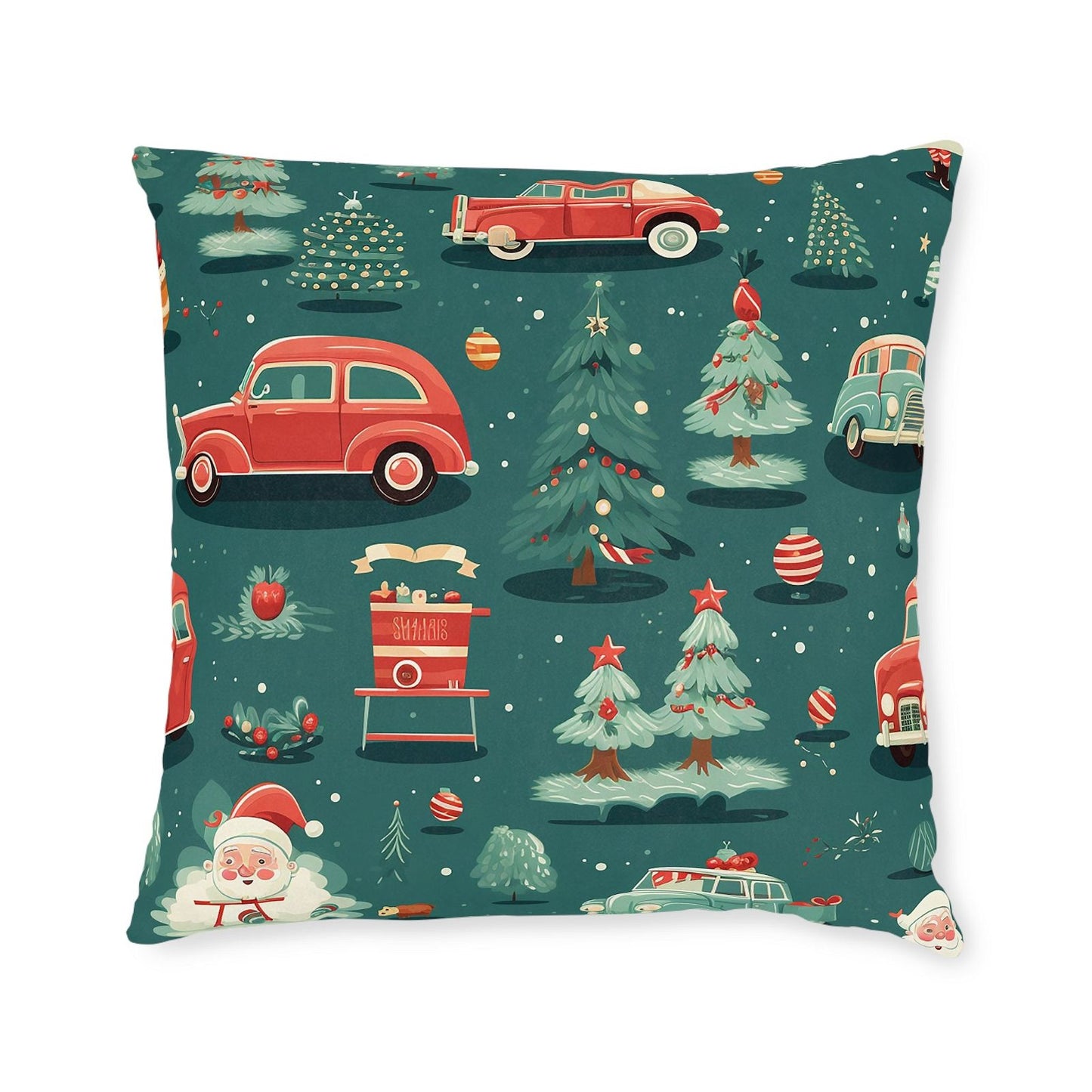 Road to Christmas Joy Pillow - ExclusiveCreativeDesigns