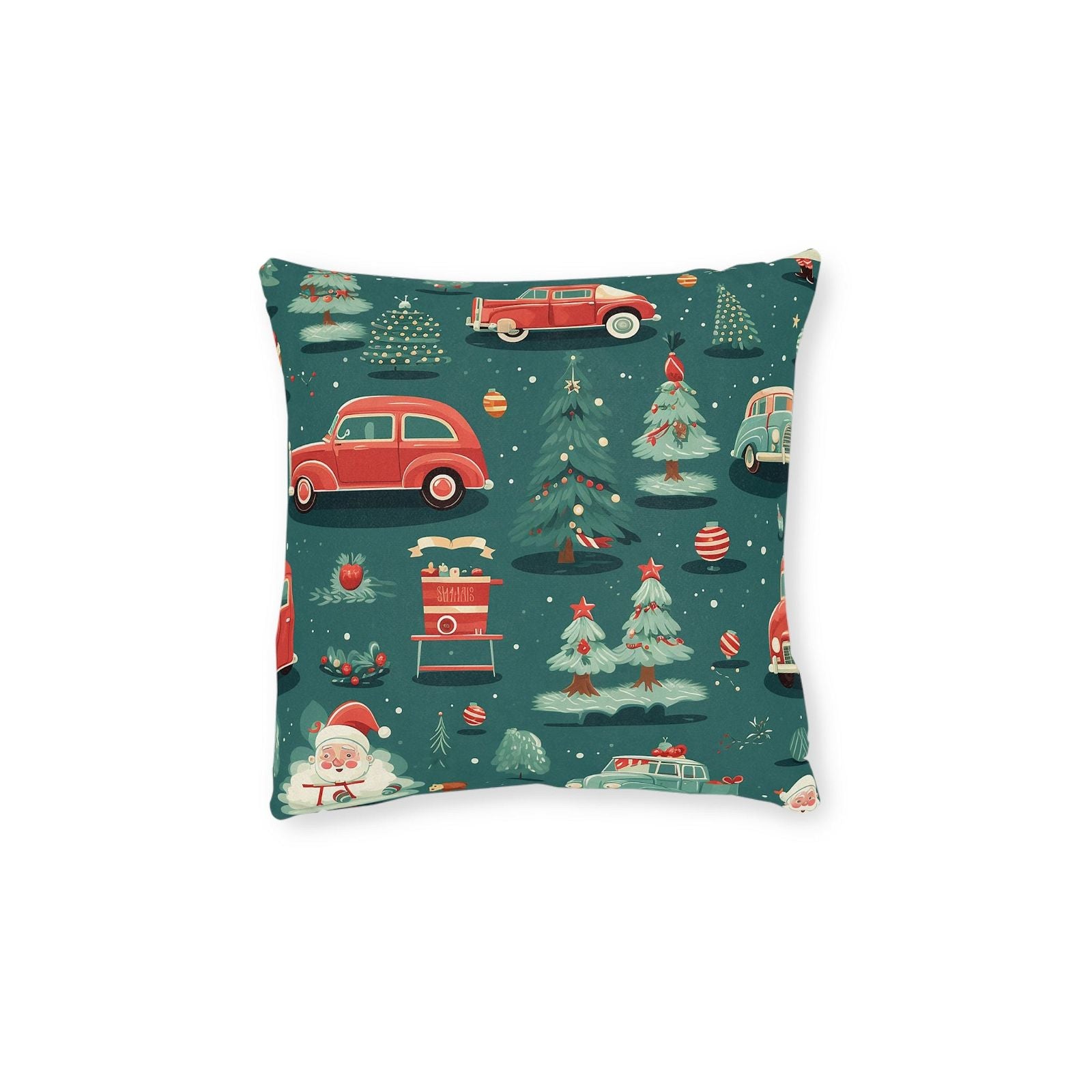 Road to Christmas Joy Pillow - ExclusiveCreativeDesigns