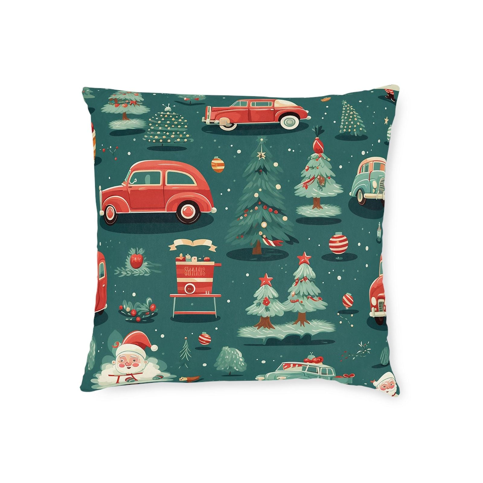 Road to Christmas Joy Pillow - ExclusiveCreativeDesigns