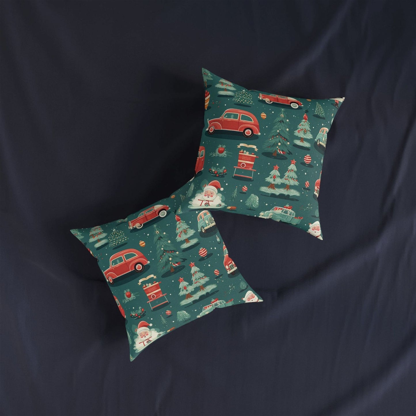 Road to Christmas Joy Pillow - ExclusiveCreativeDesigns