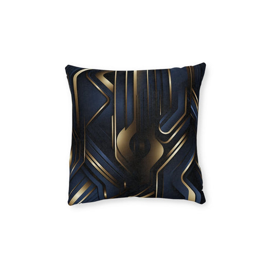 Square Pillow in Futuristic Design - ExclusiveCreativeDesigns