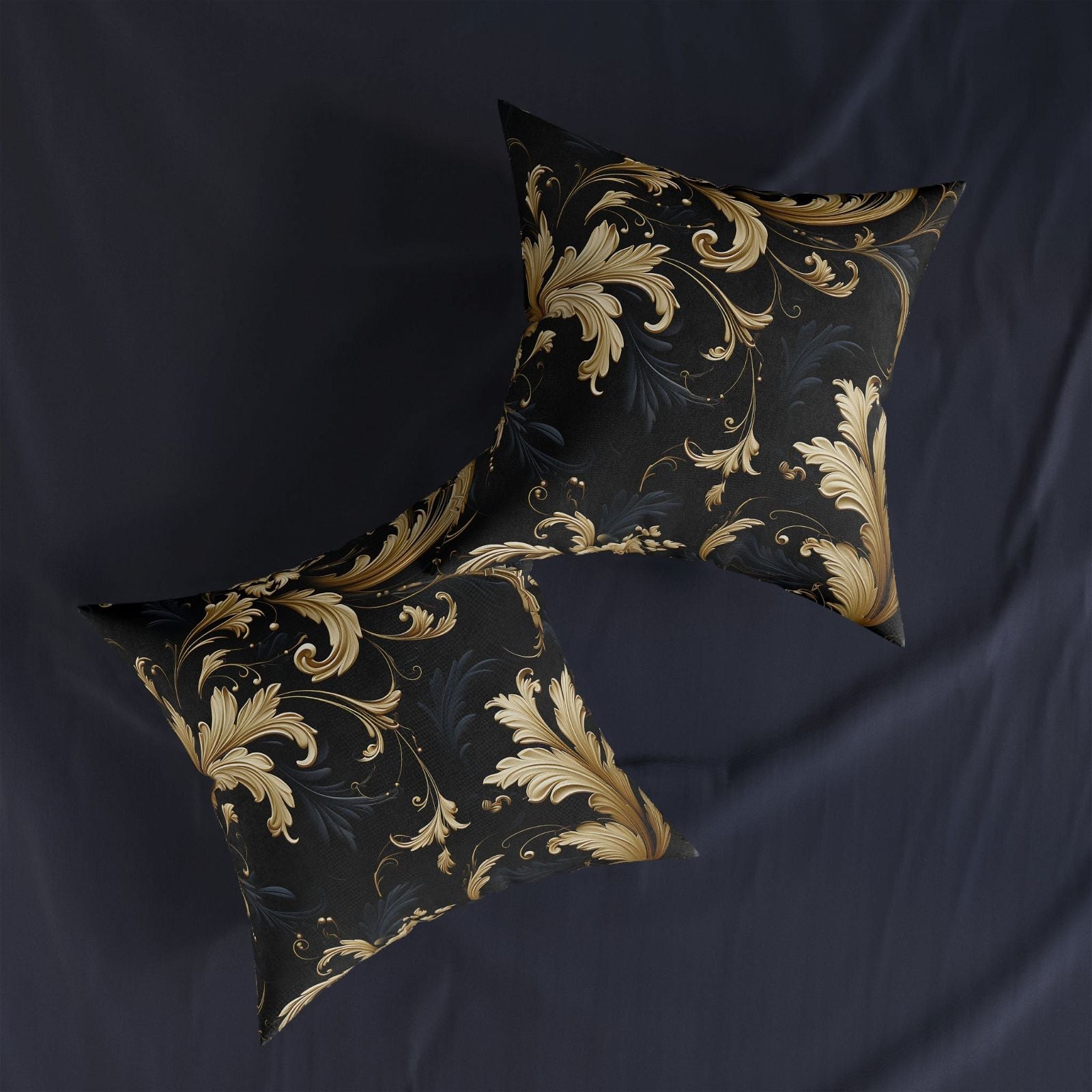 Square Pillow in Luxurious Fashion - ExclusiveCreativeDesigns